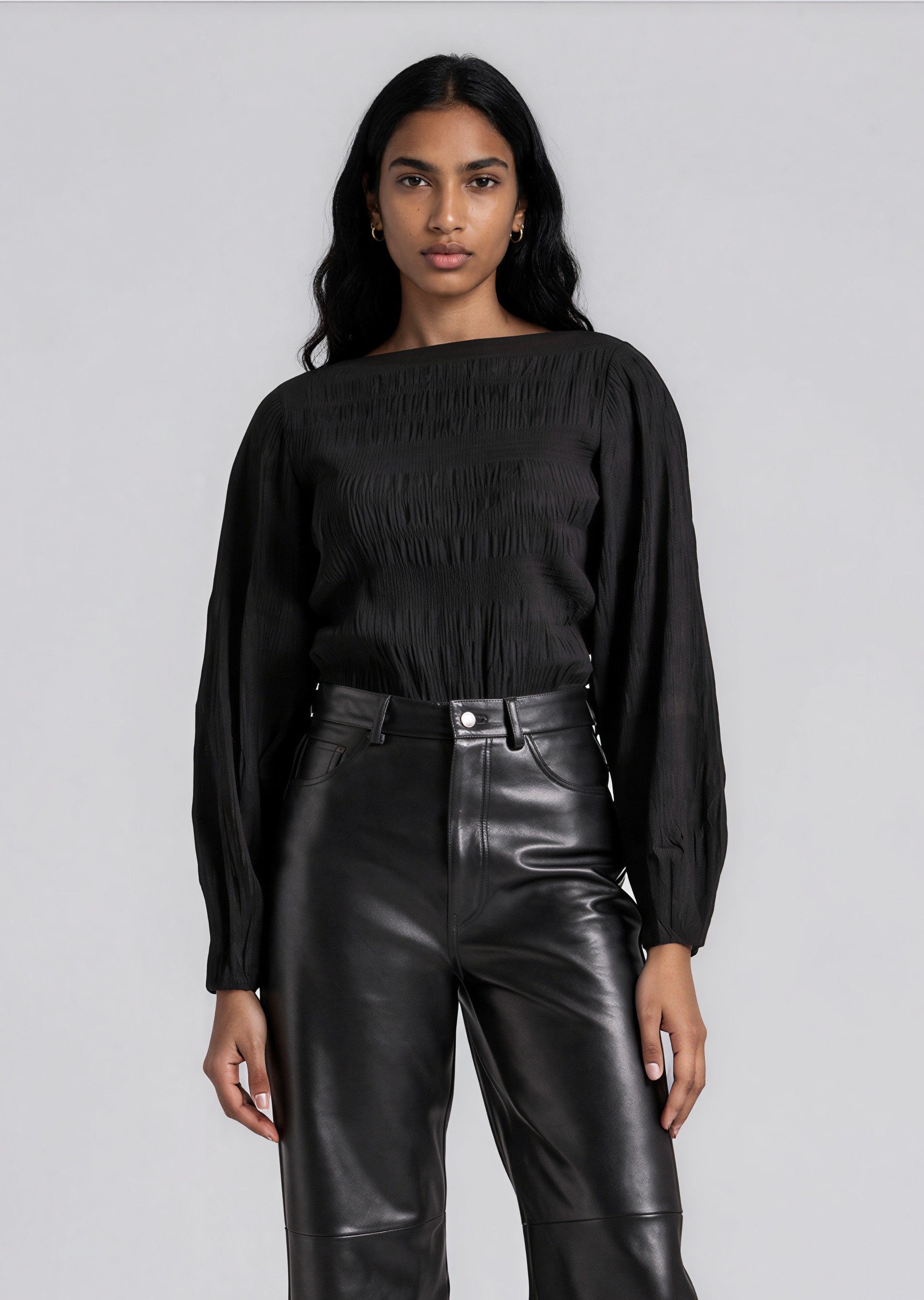 & Other Stories - Carli Blouse - Black -