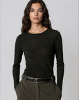 & Other Stories - Louise Smock Top - Black -