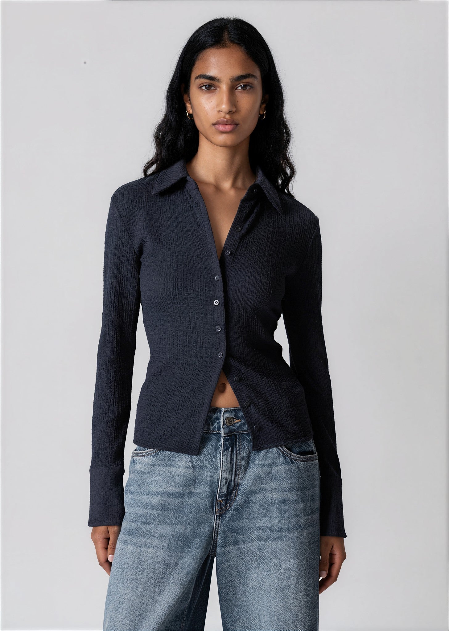 & Other Stories - Light Shirt - Blue -