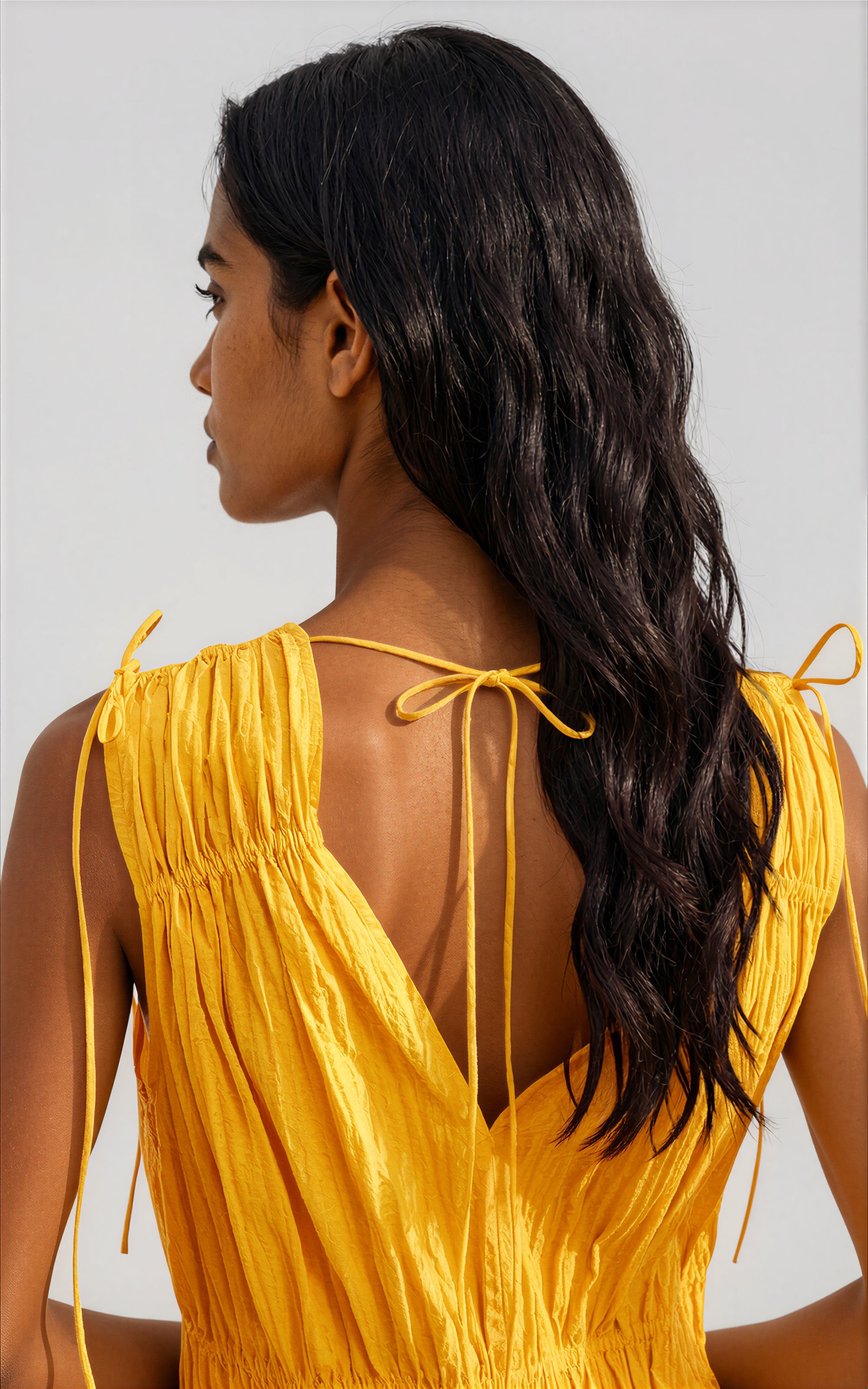 & Other Stories - Selena Dress - Yellow -