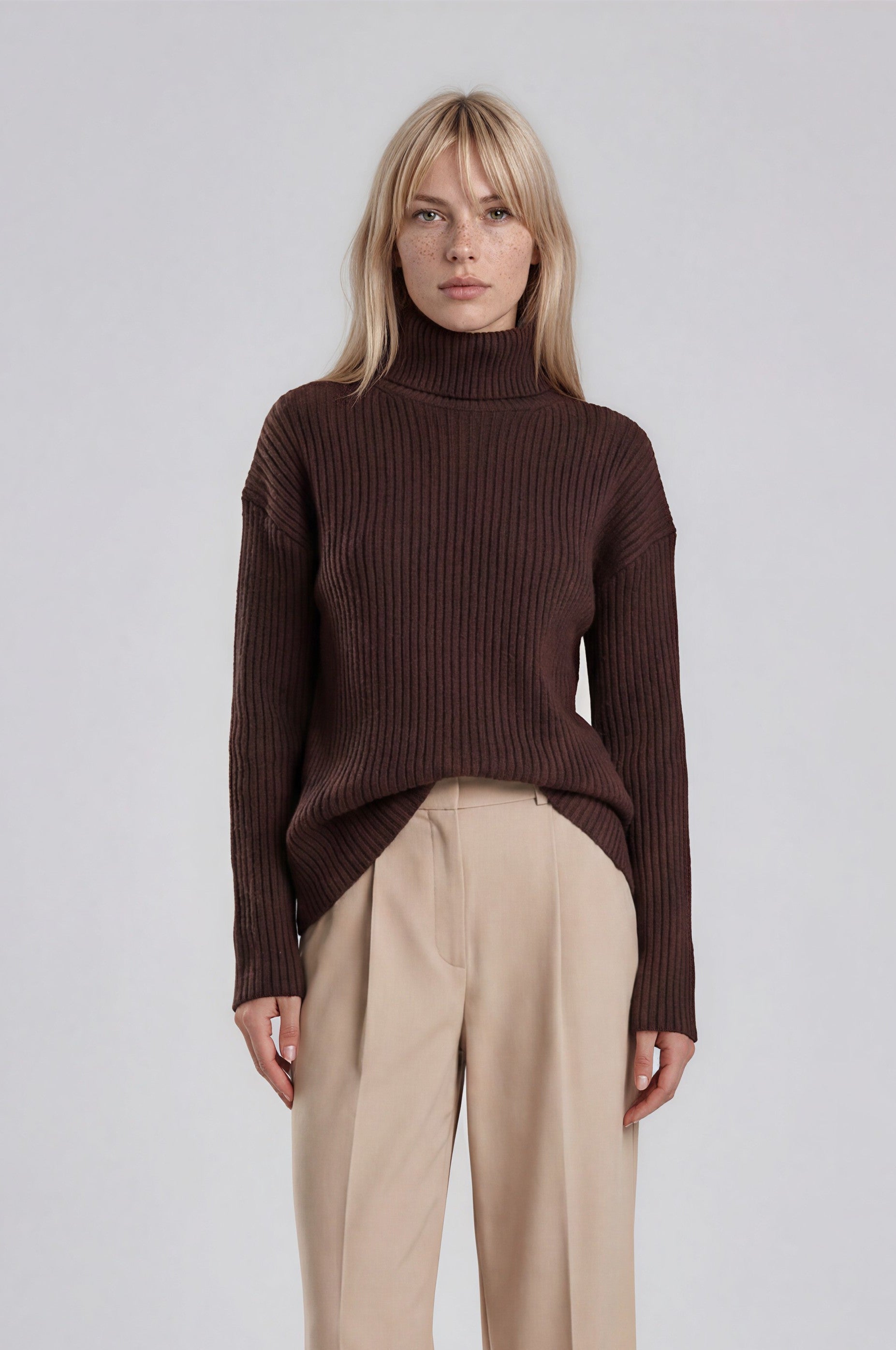 & Other Stories - Alex Turtleneck - Brown -