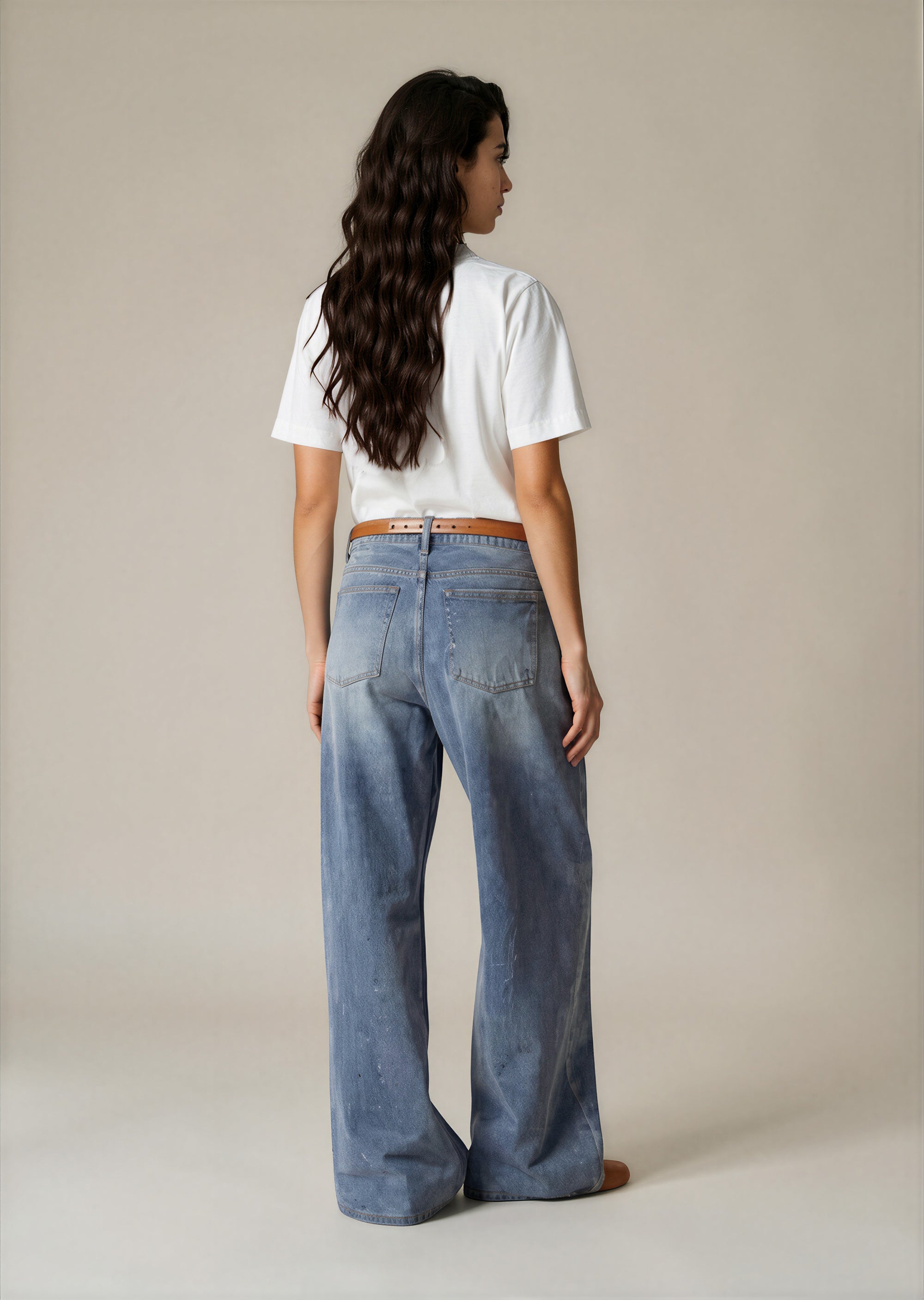 &amp; Other Stories - Wide Cut Jeans - Blue -