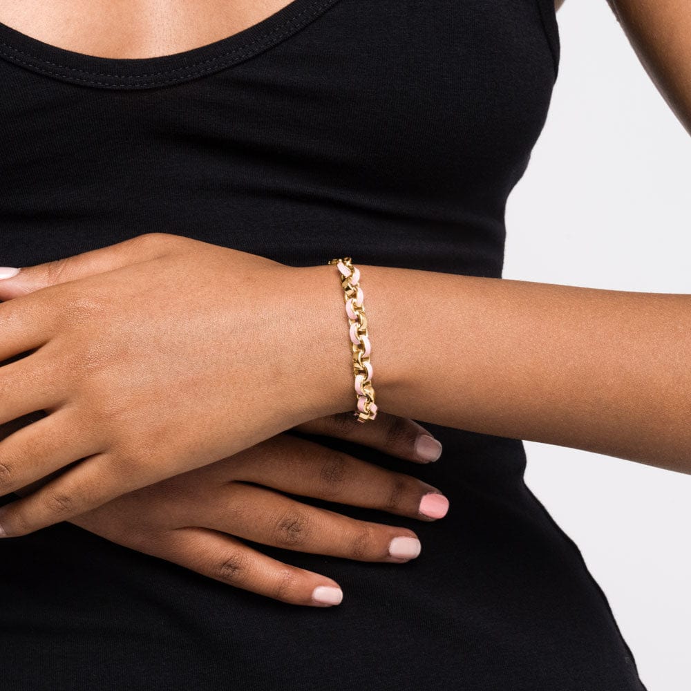 Awe Inspired - Chunky Enamel Bracelet -