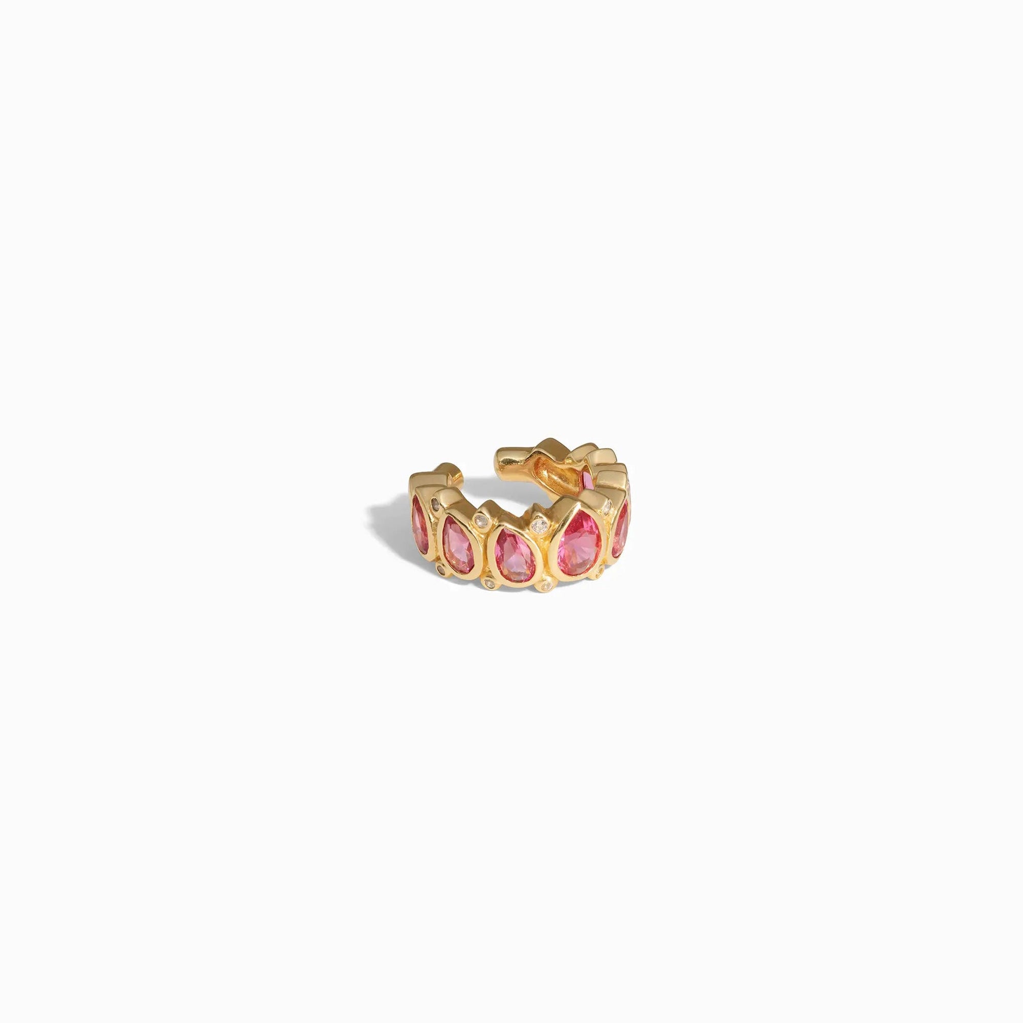 Awe Inspired - Lotus Ear Cuff - 14K Yellow Gold Vermeil