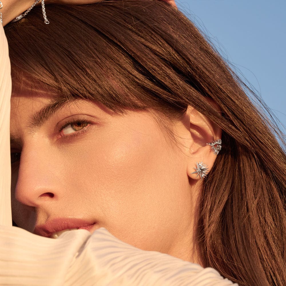 Awe Inspired - Evil Eye Ear Cuff -