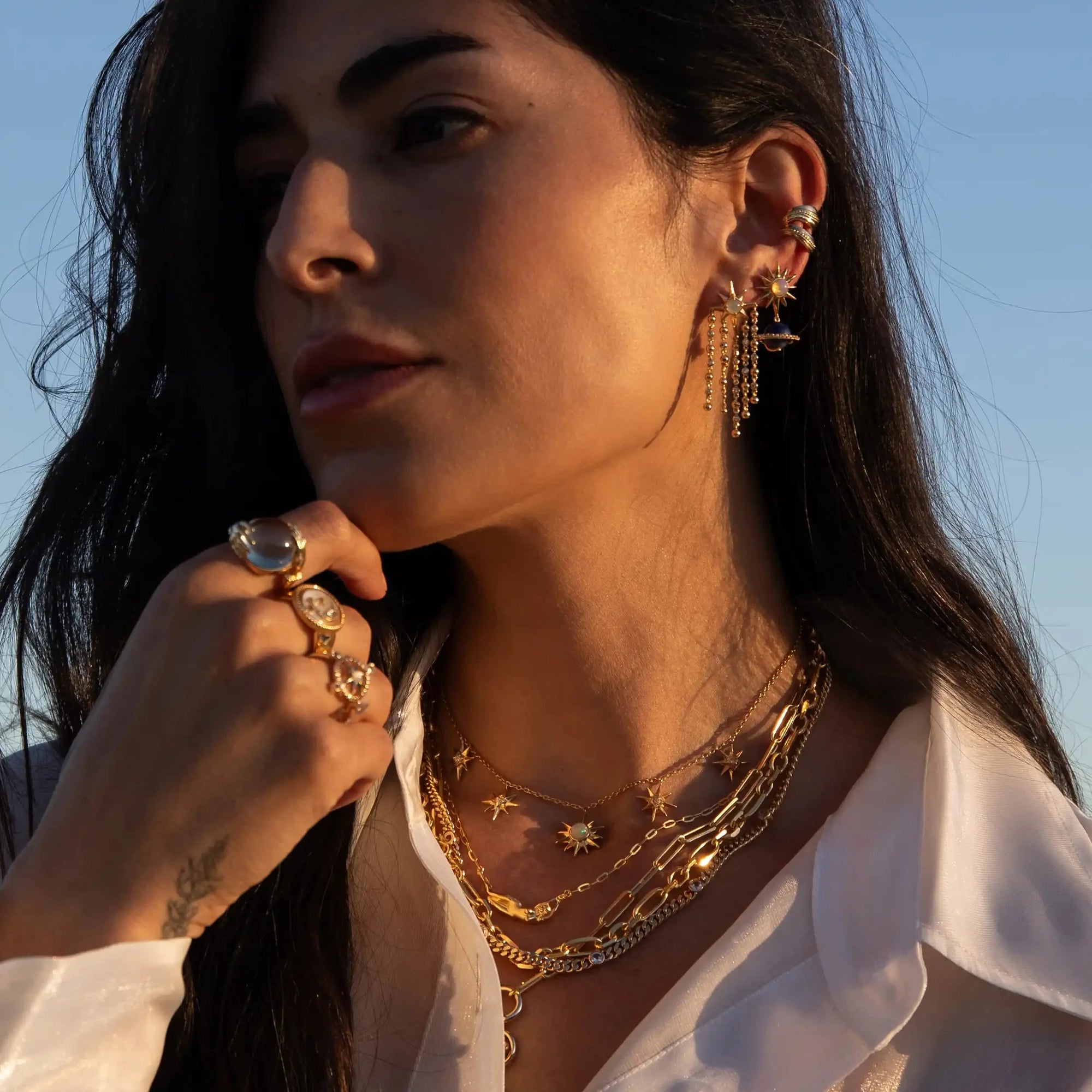 Awe Inspired - Falling Star Earrings -