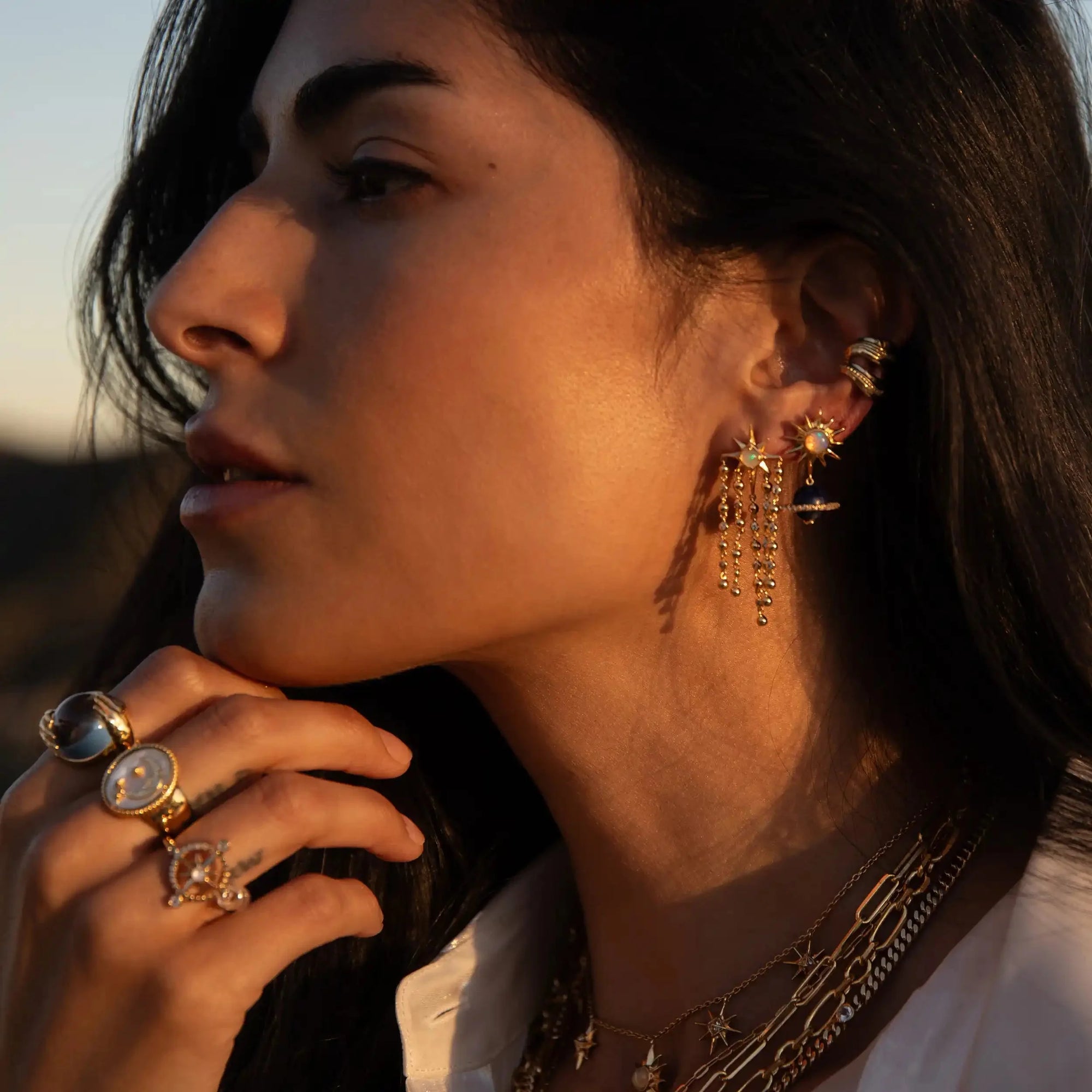 Awe Inspired - Falling Star Earrings -