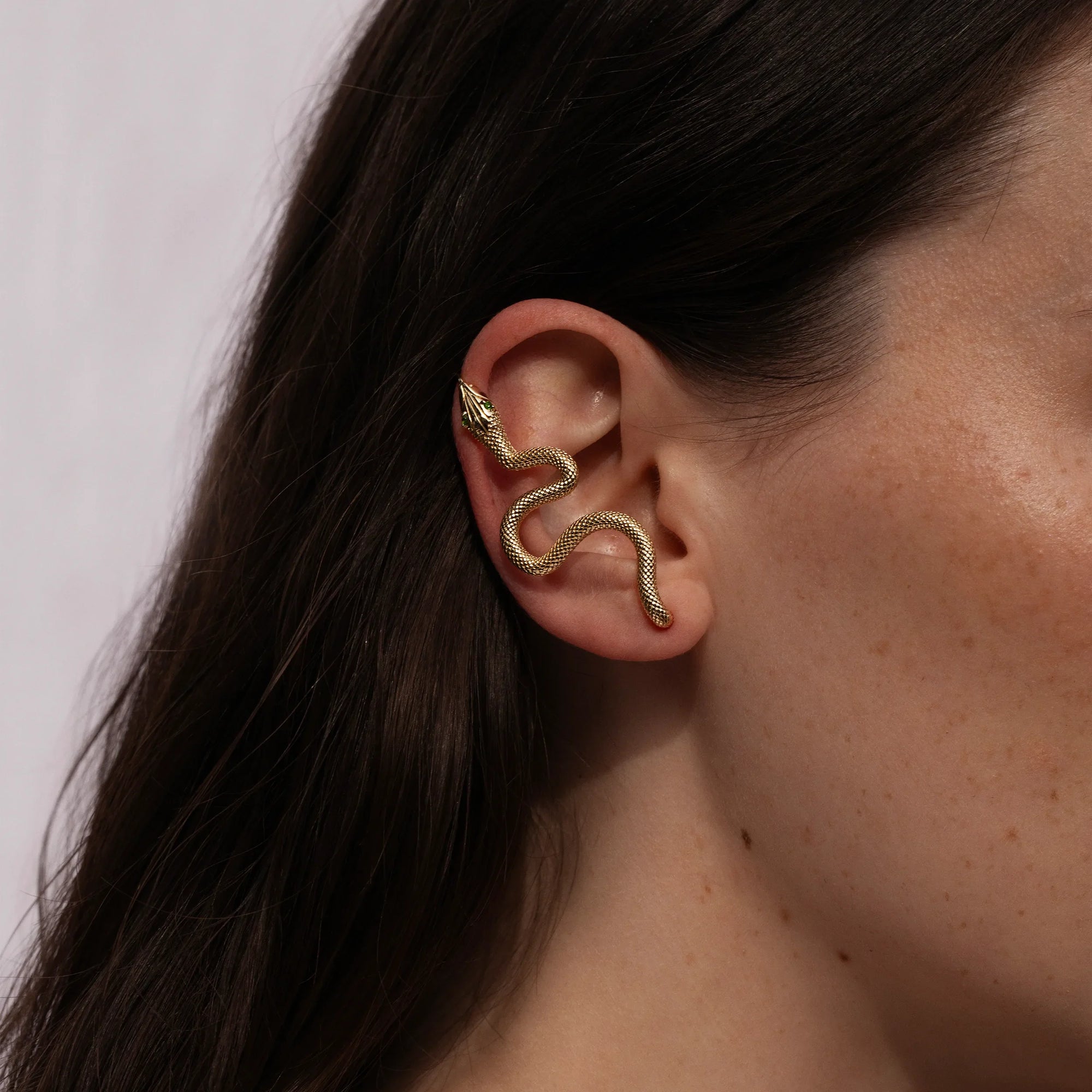 Awe Inspired - Snake Ear Pin -