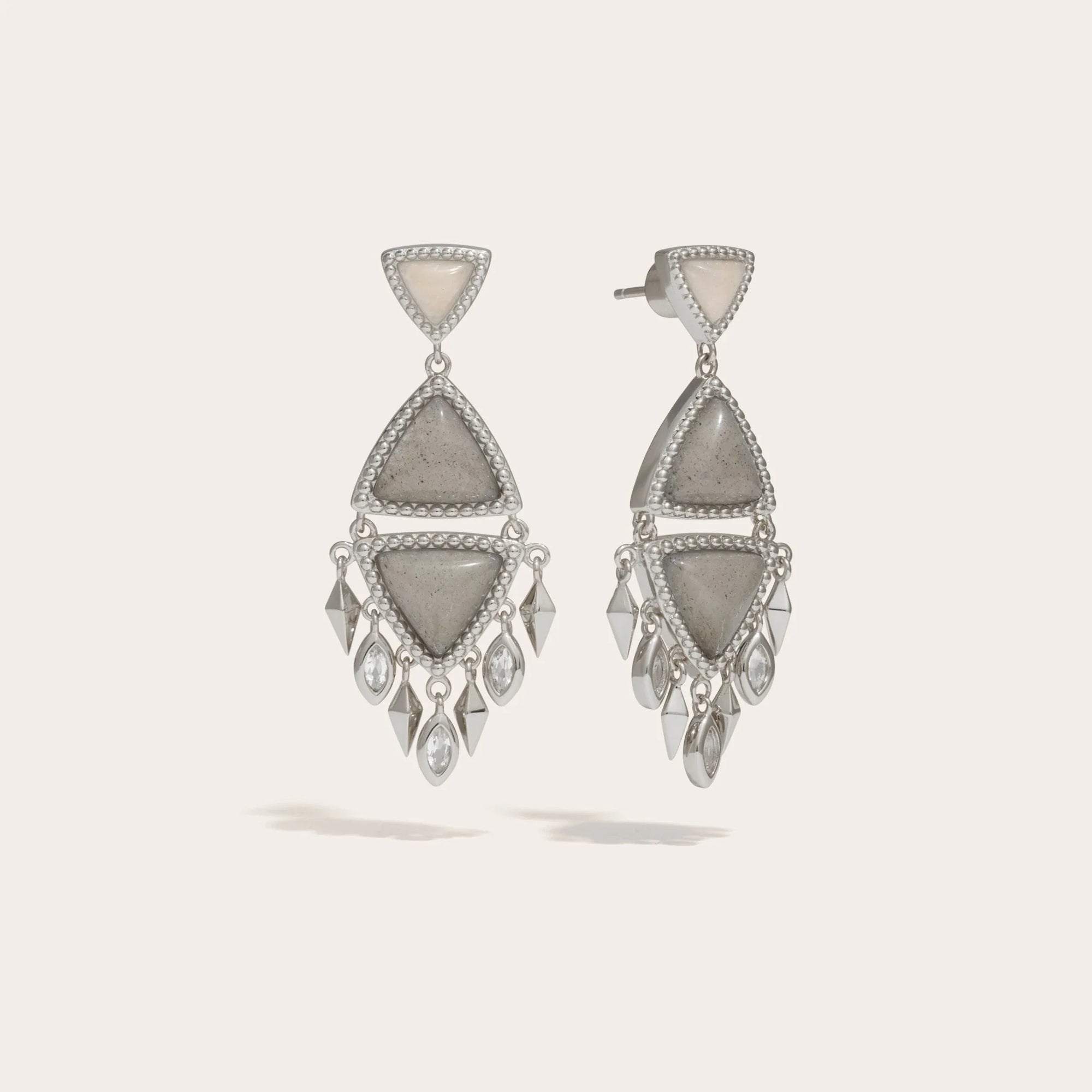 Awe Inspired - Wind Chime Earrings - 925 Sterling Silver