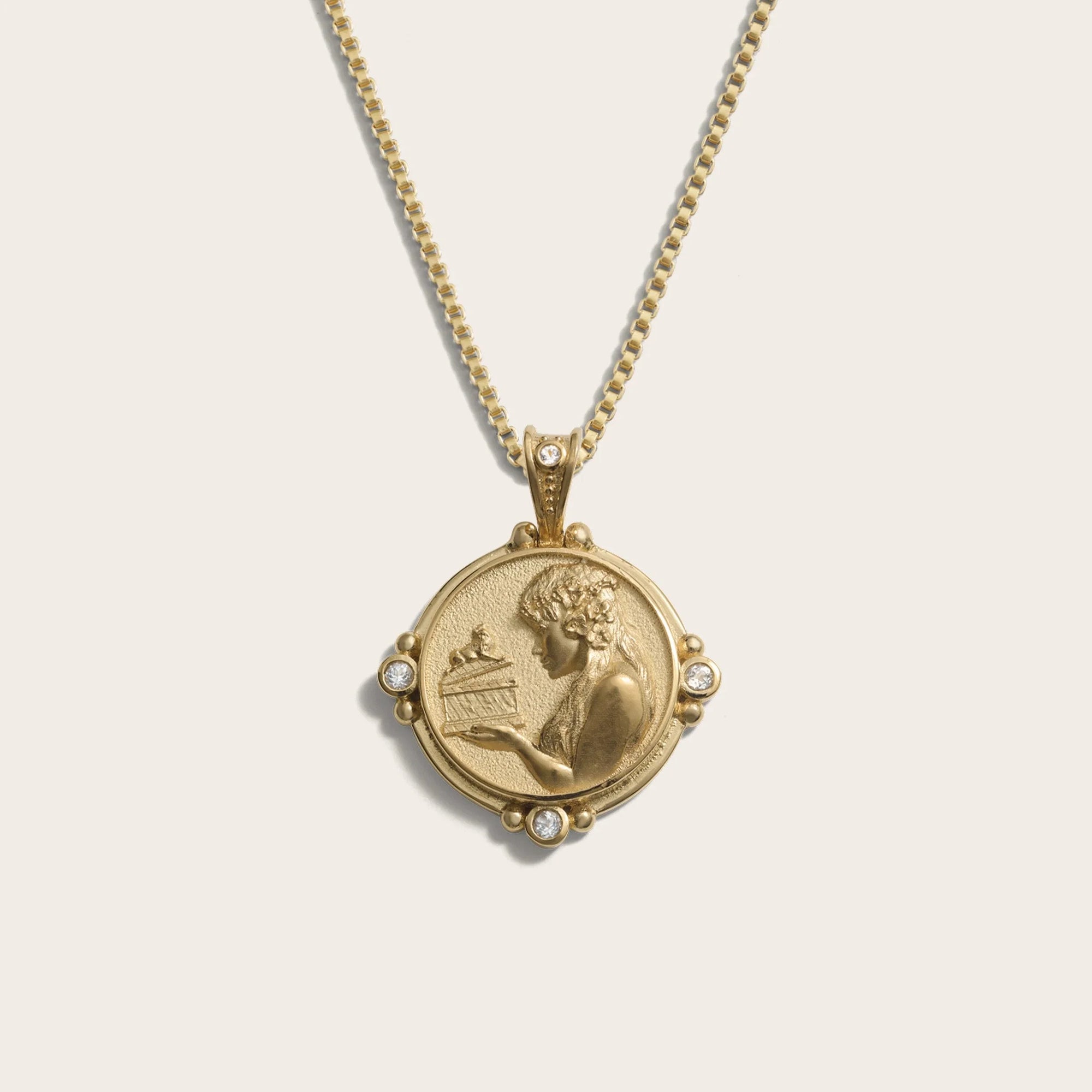 Awe Inspired - Pandora Necklace - 14K Yellow Gold Vermeil