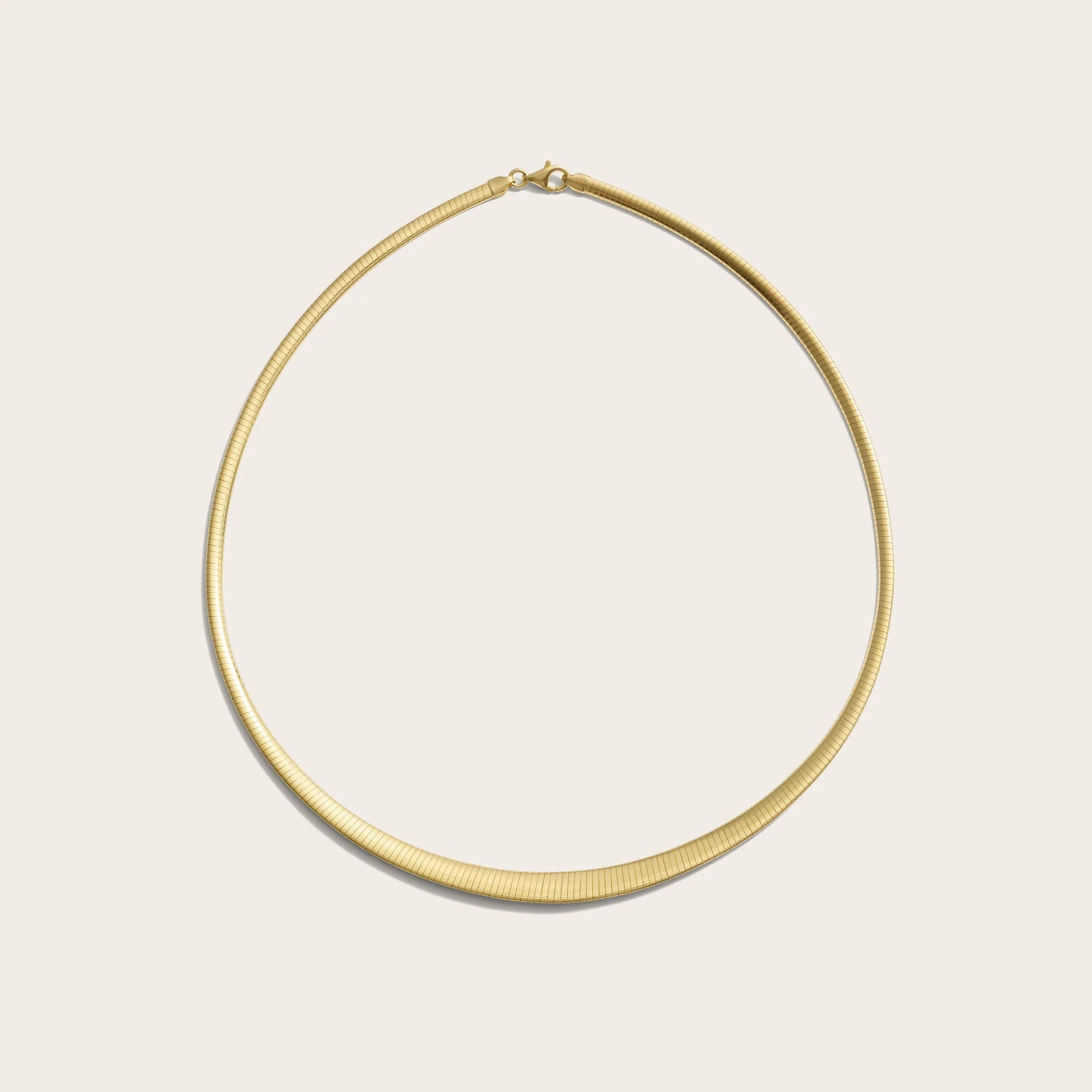 Awe Inspired - Victory Omega Collar - 14K Yellow Gold Vermeil