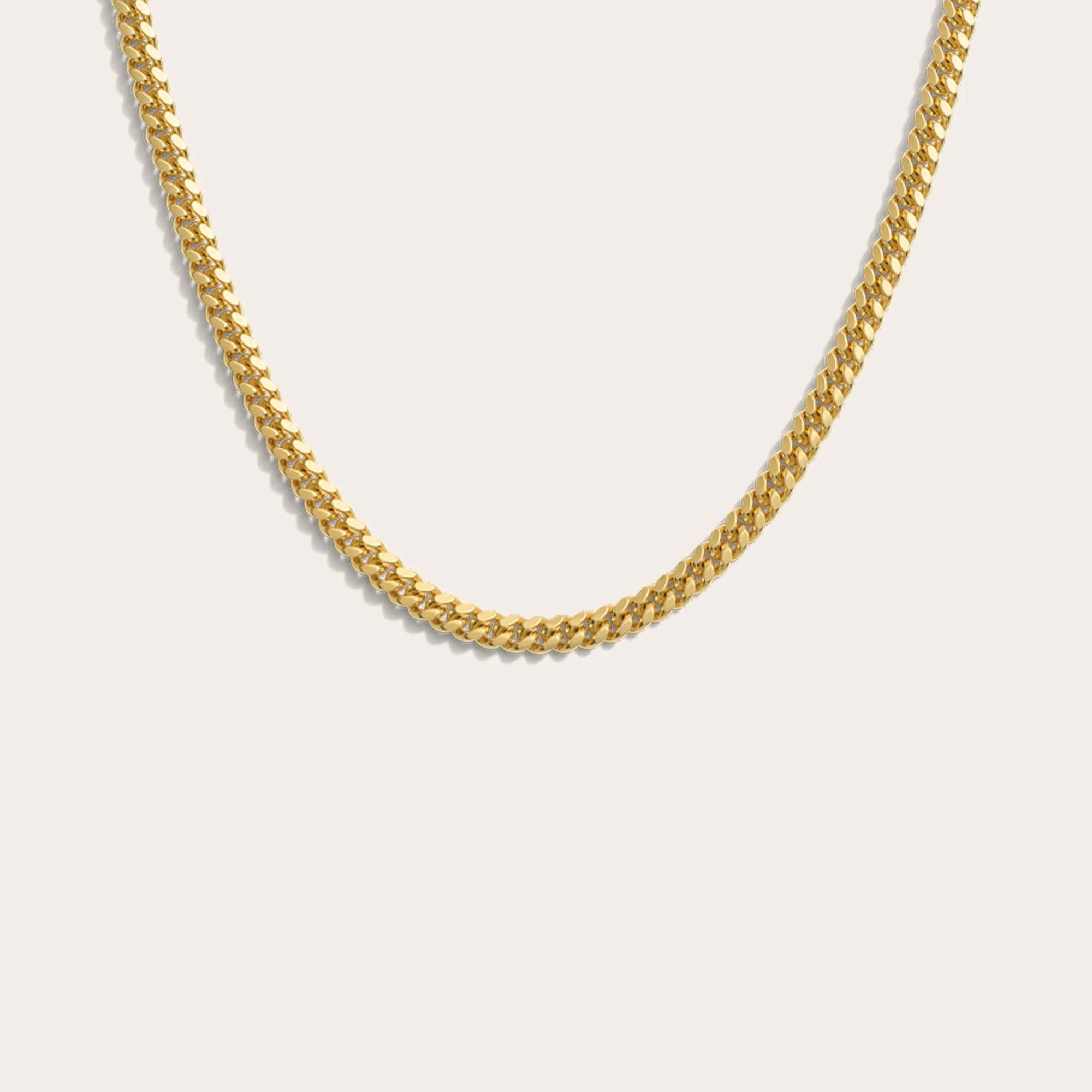Awe Inspired - Miami Cuban Chain - 14K Yellow Gold Vermeil