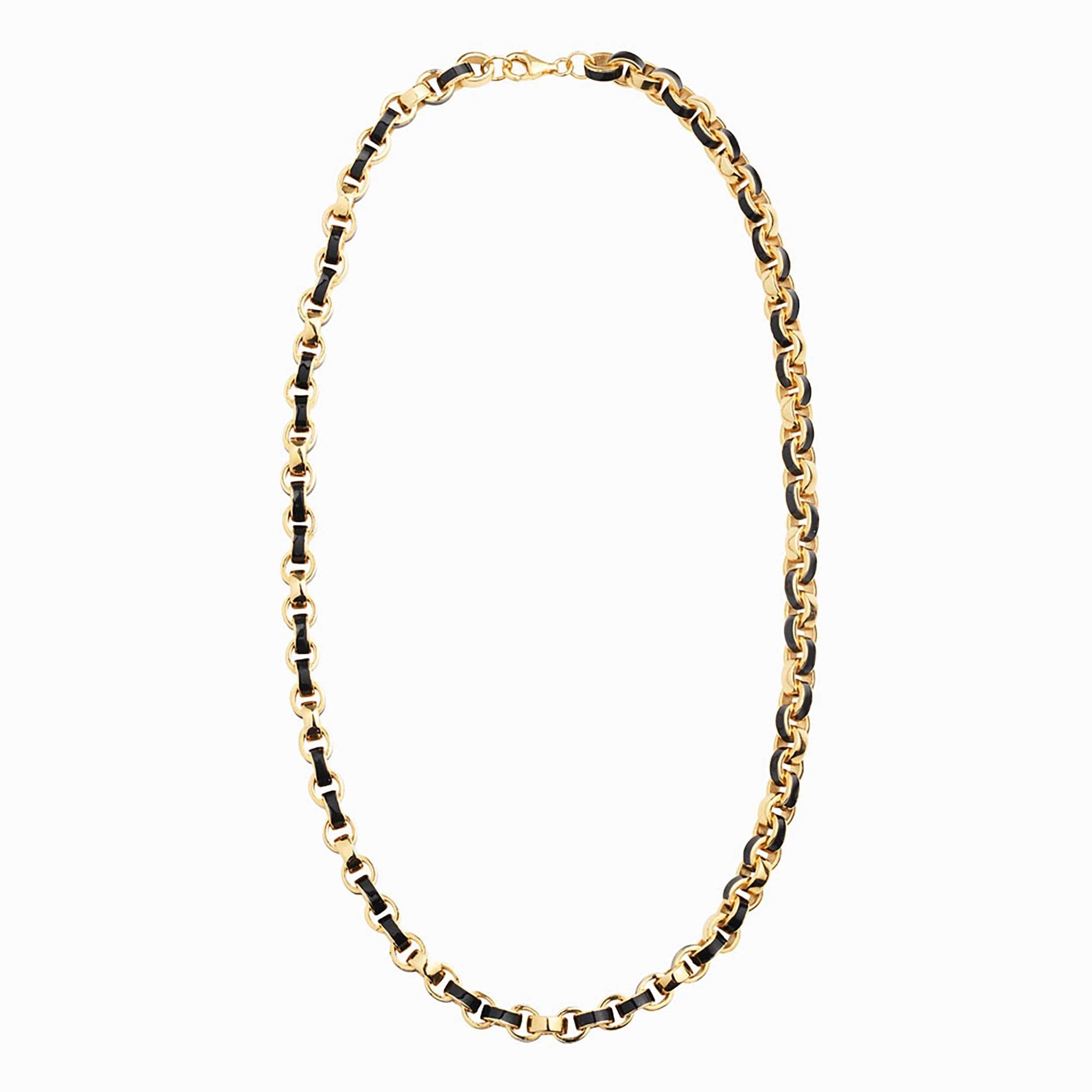 Awe Inspired - Chunky Colored Enamel Necklace -
