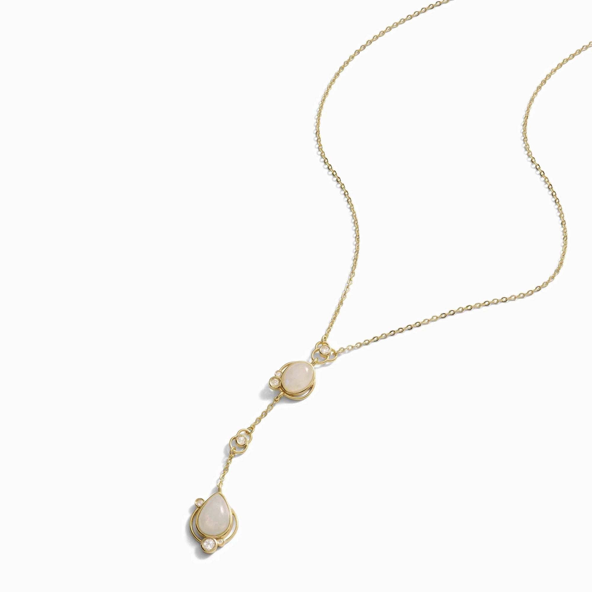 Awe Inspired - Dreamweaver Lariat - 14K Yellow Gold Vermeil
