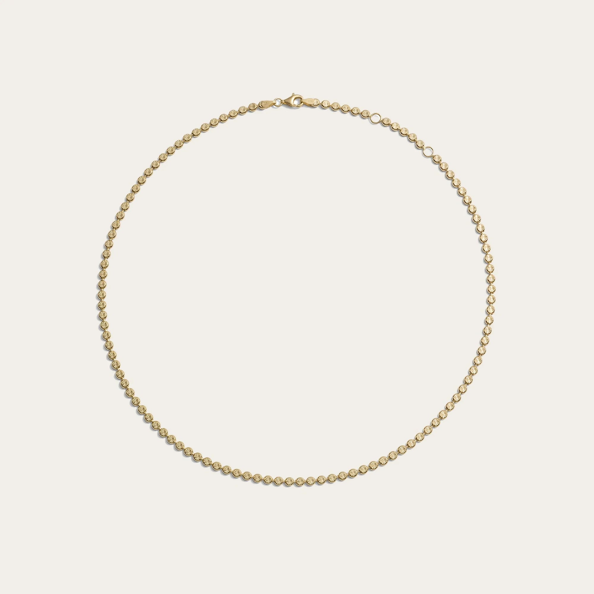 Awe Inspired - Stardust Chain Necklace - 14K Yellow Gold Vermeil