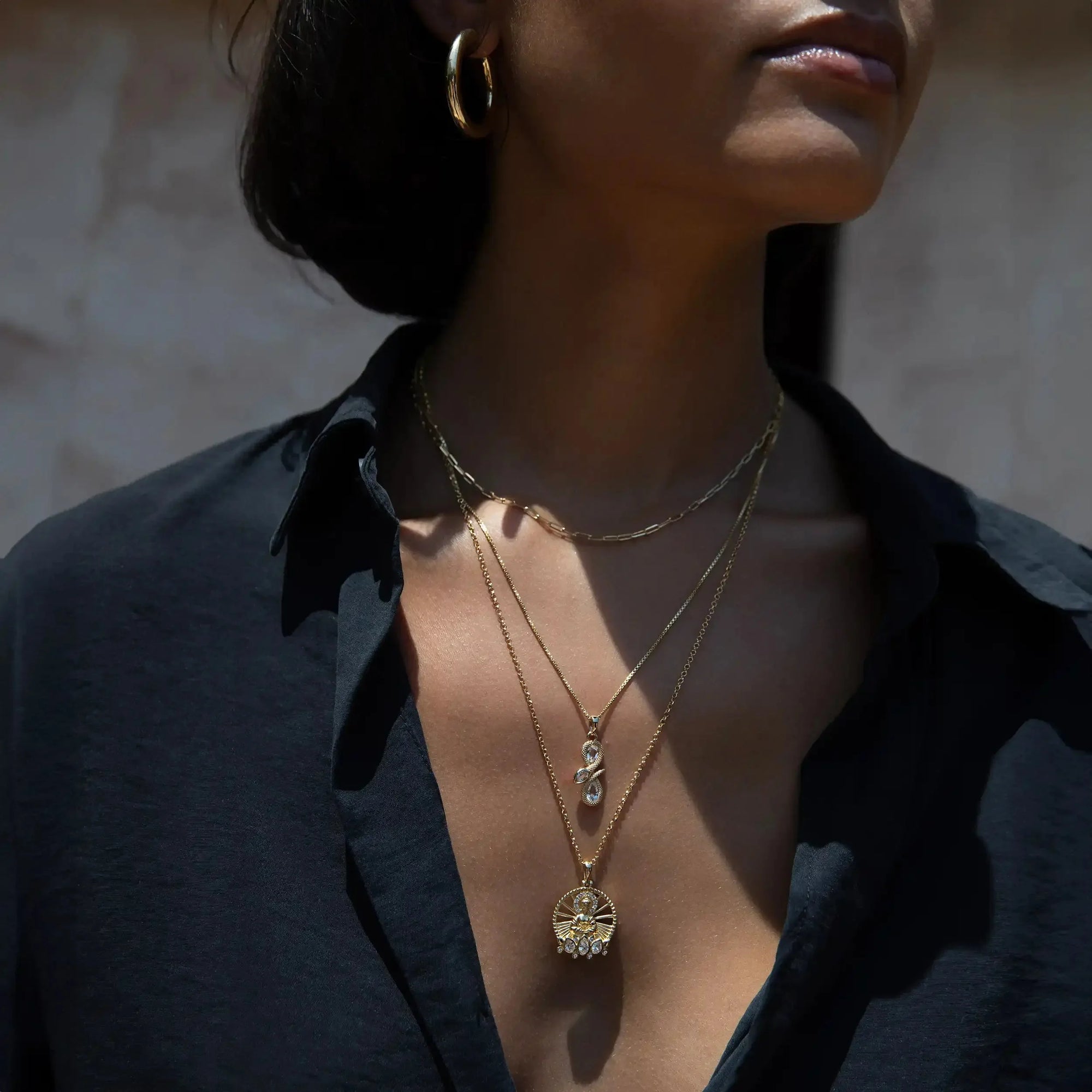 Awe Inspired - Lady Buddha Pendant -
