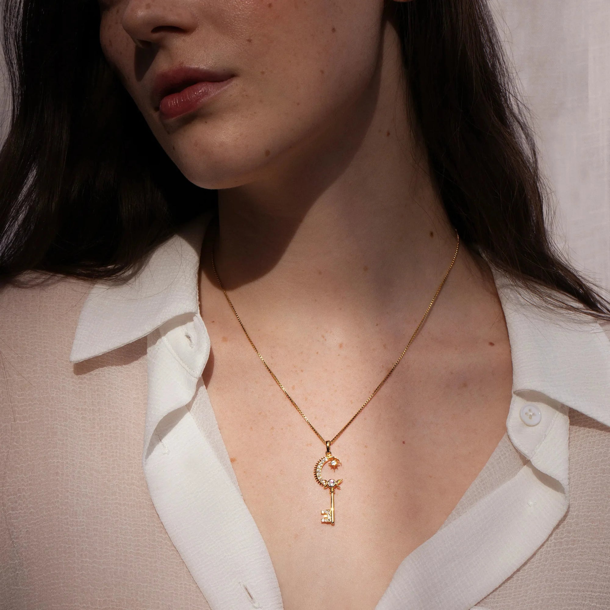 Awe Inspired - Gate of Heaven Key Necklace -