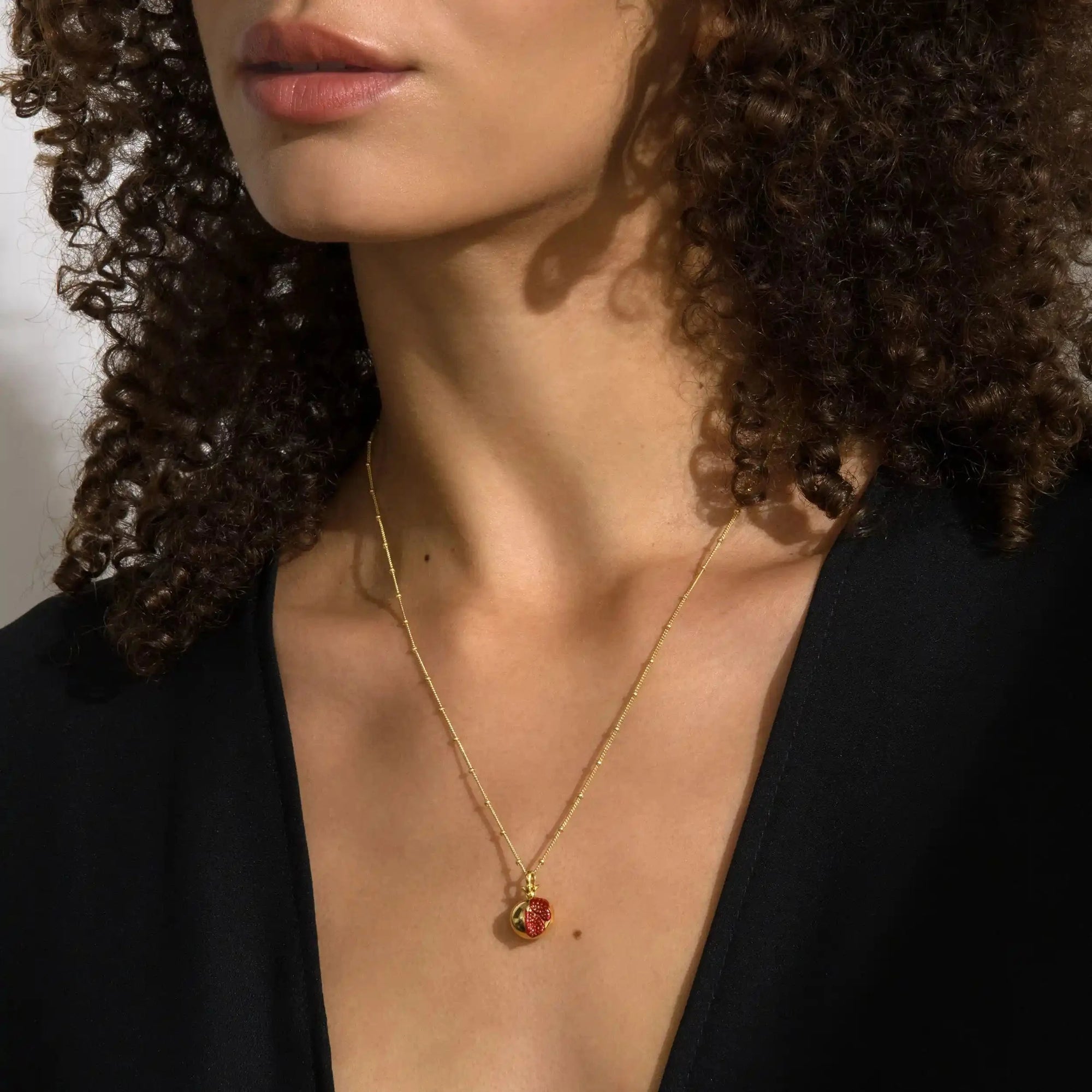 Awe Inspired - Pomegranate Necklace -