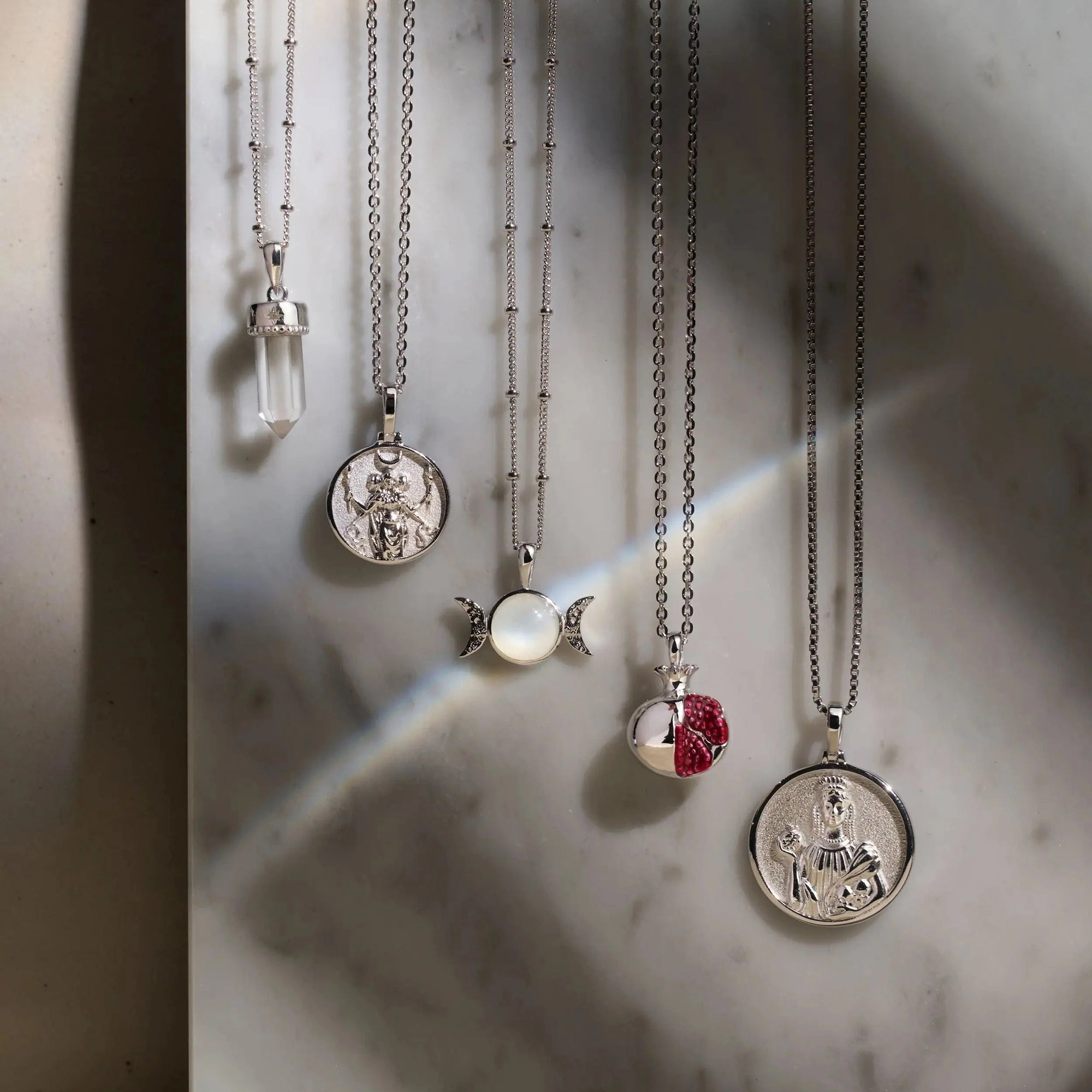 Awe Inspired - Pomegranate Necklace -
