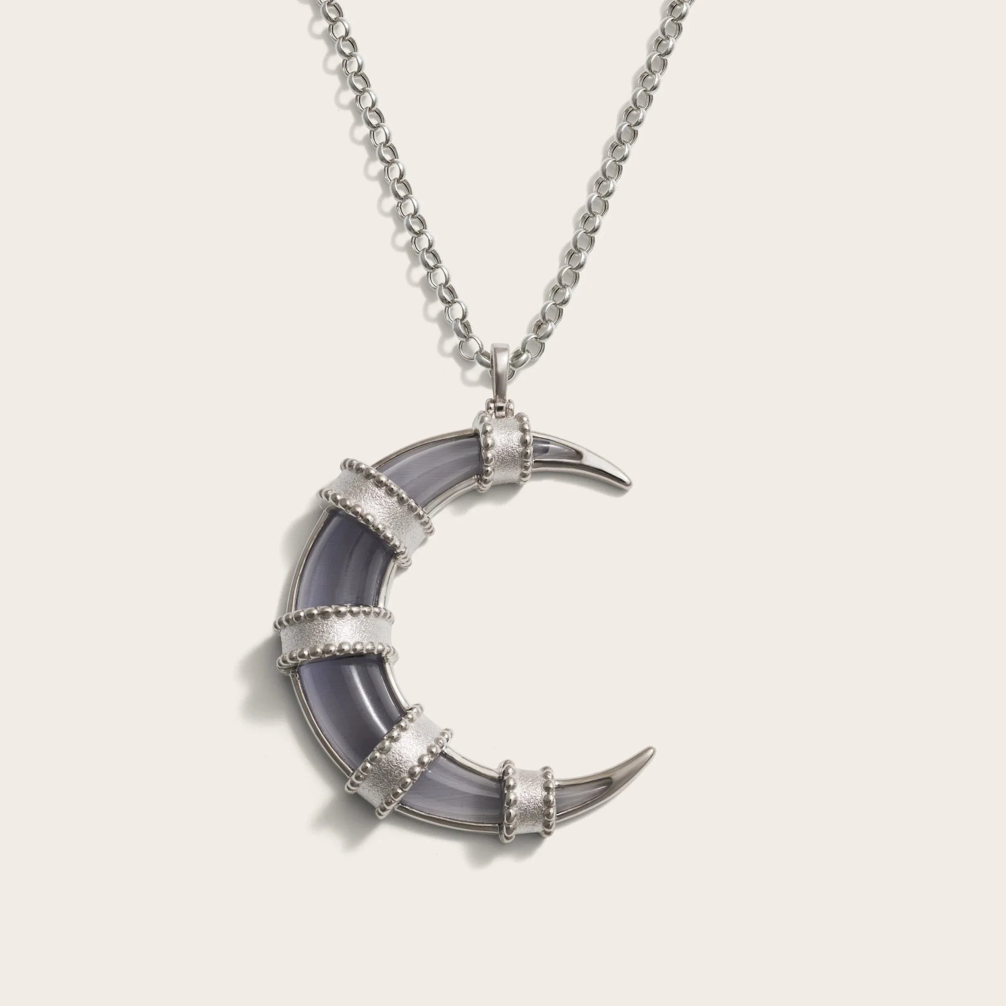 Awe Inspired - Boho Moon Necklace - 925 Sterling Silver
