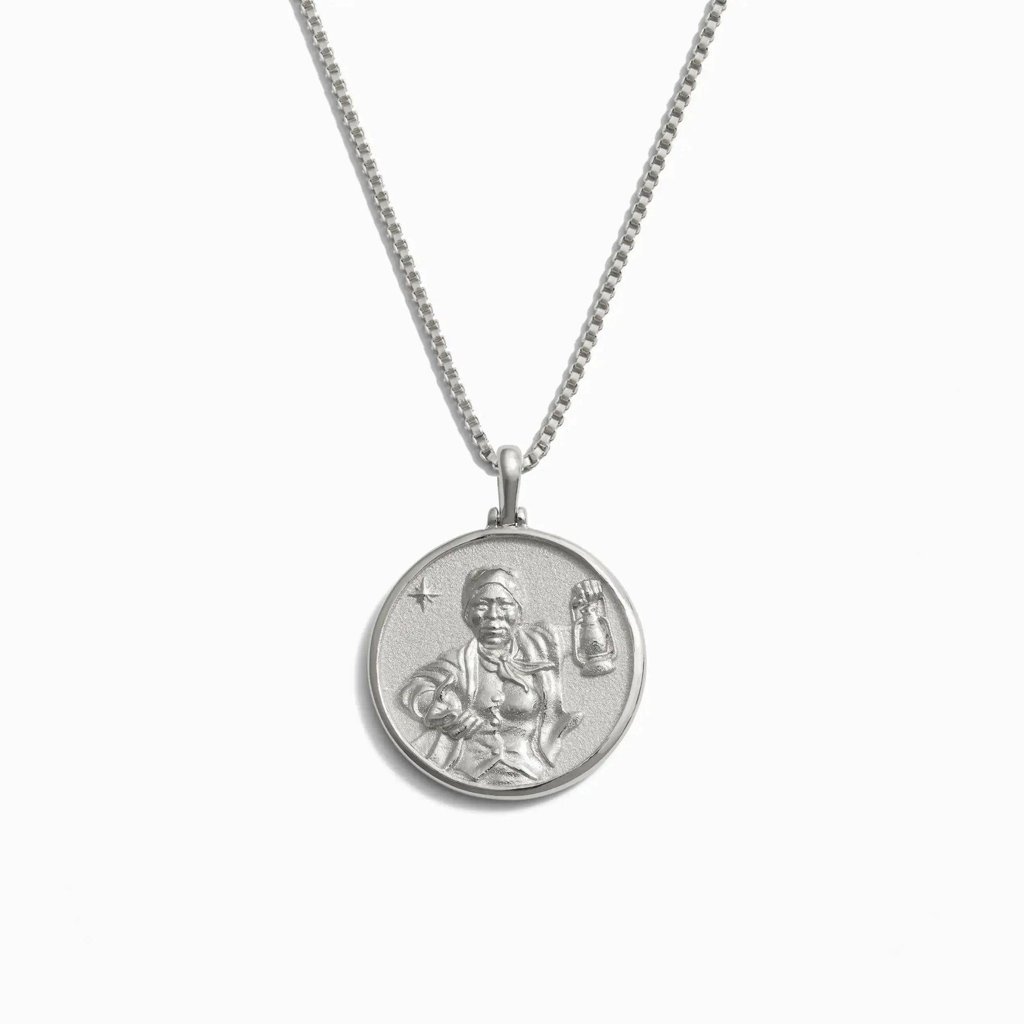 Awe Inspired - Harriet Tubman Necklace - 925 Sterling Silver Standard