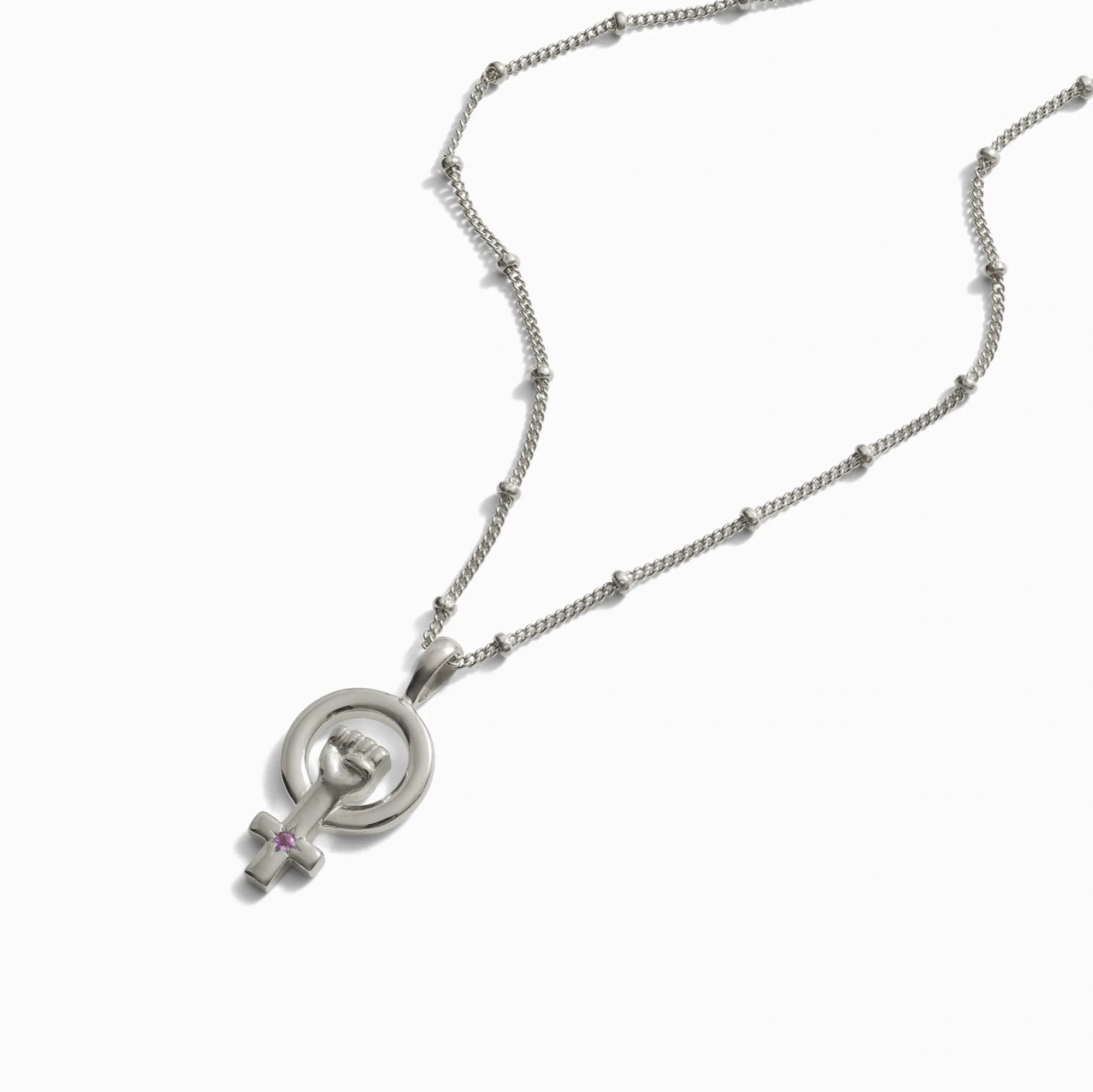 Awe Inspired - Woman Power Necklace -