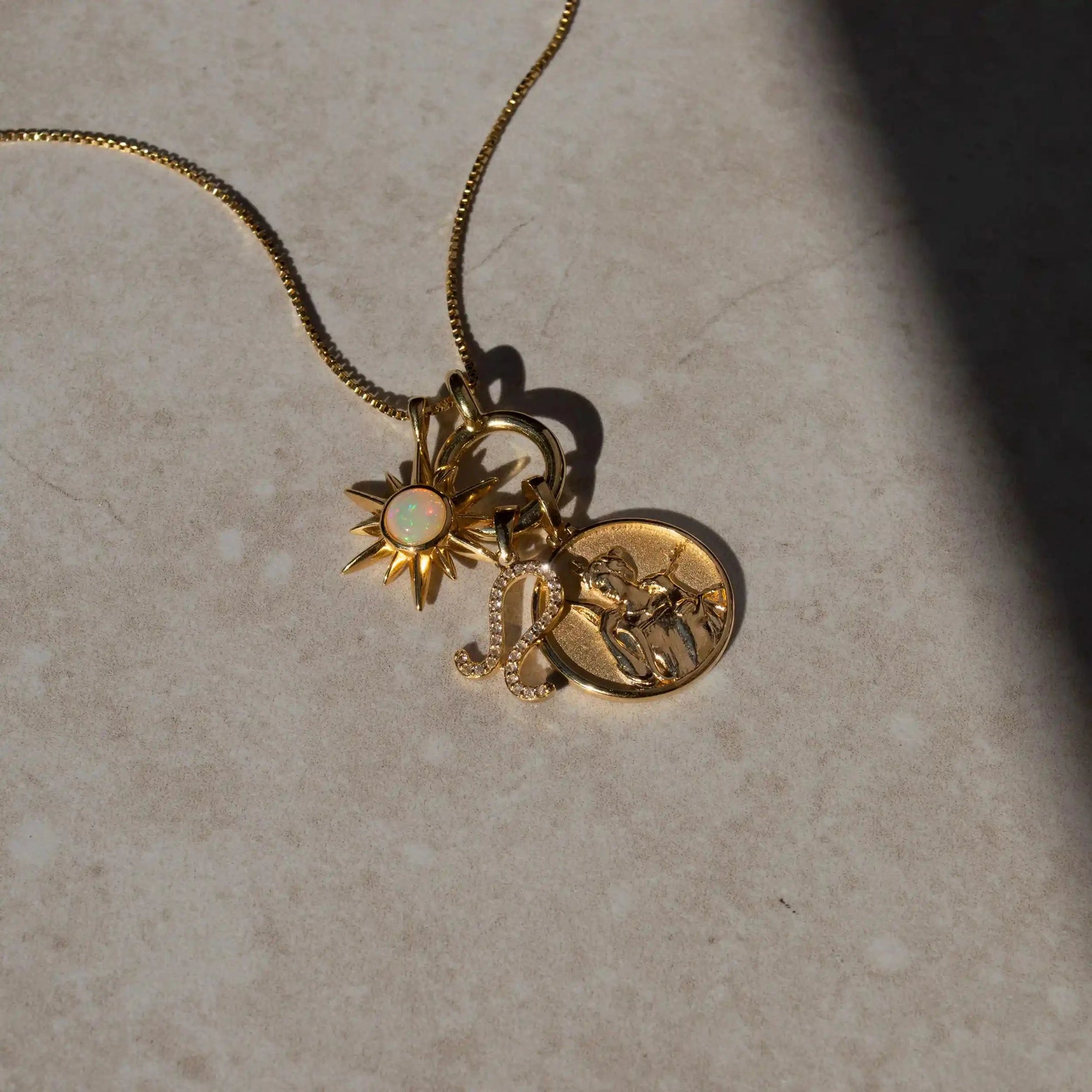 Awe Inspired - Zodiac Gemstone Necklace -