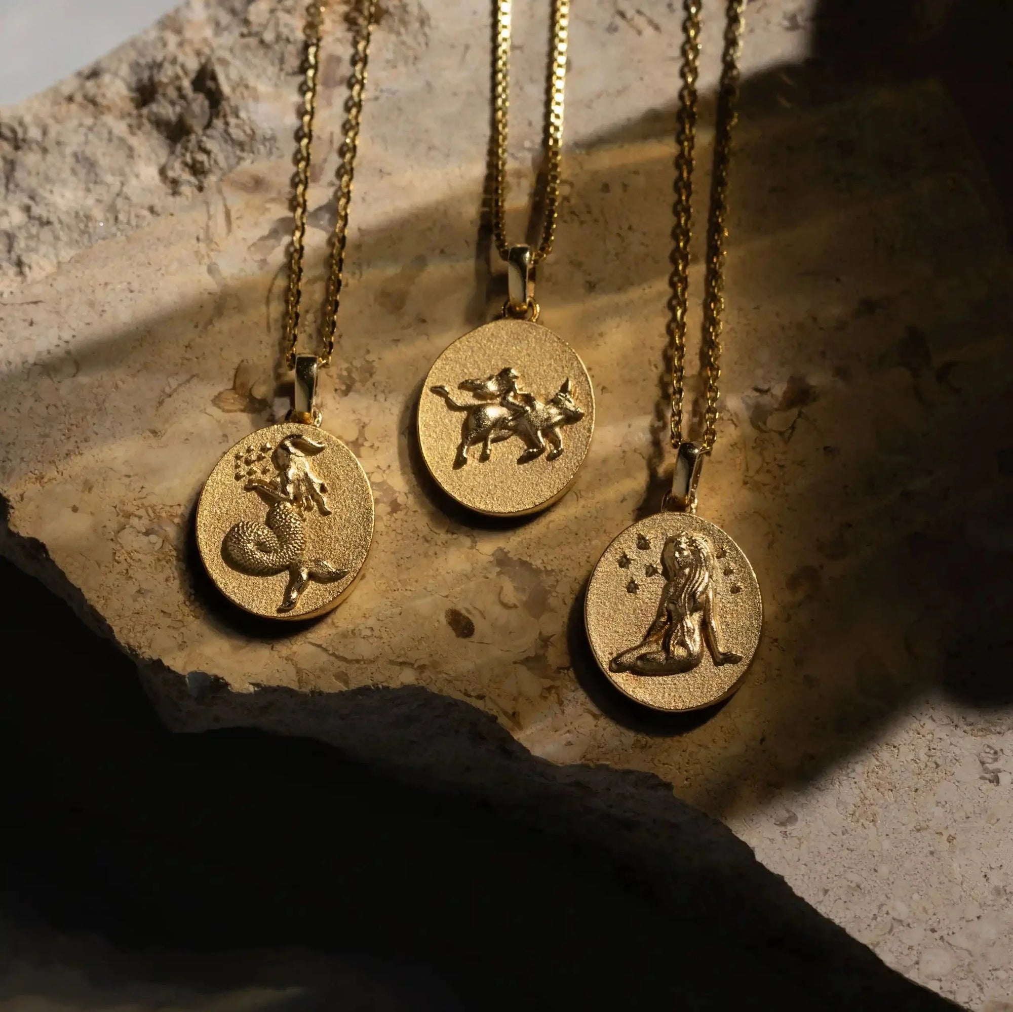 Awe Inspired - Zodiac Goddess Necklace -