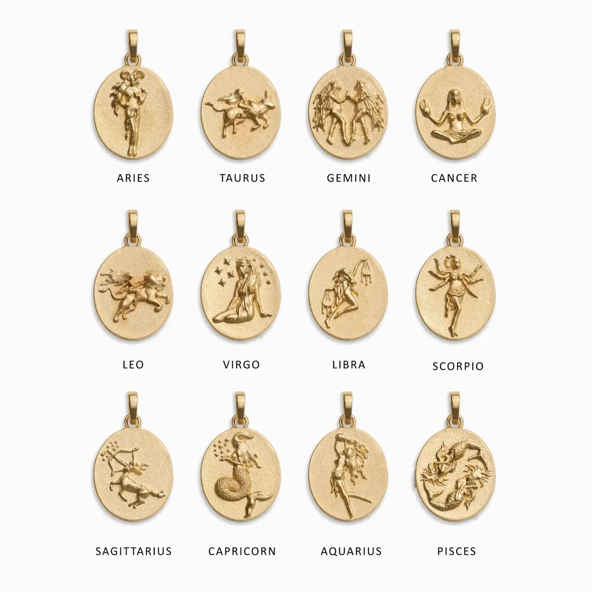 Awe Inspired - Men's Zodiac Goddess Amulet Set -