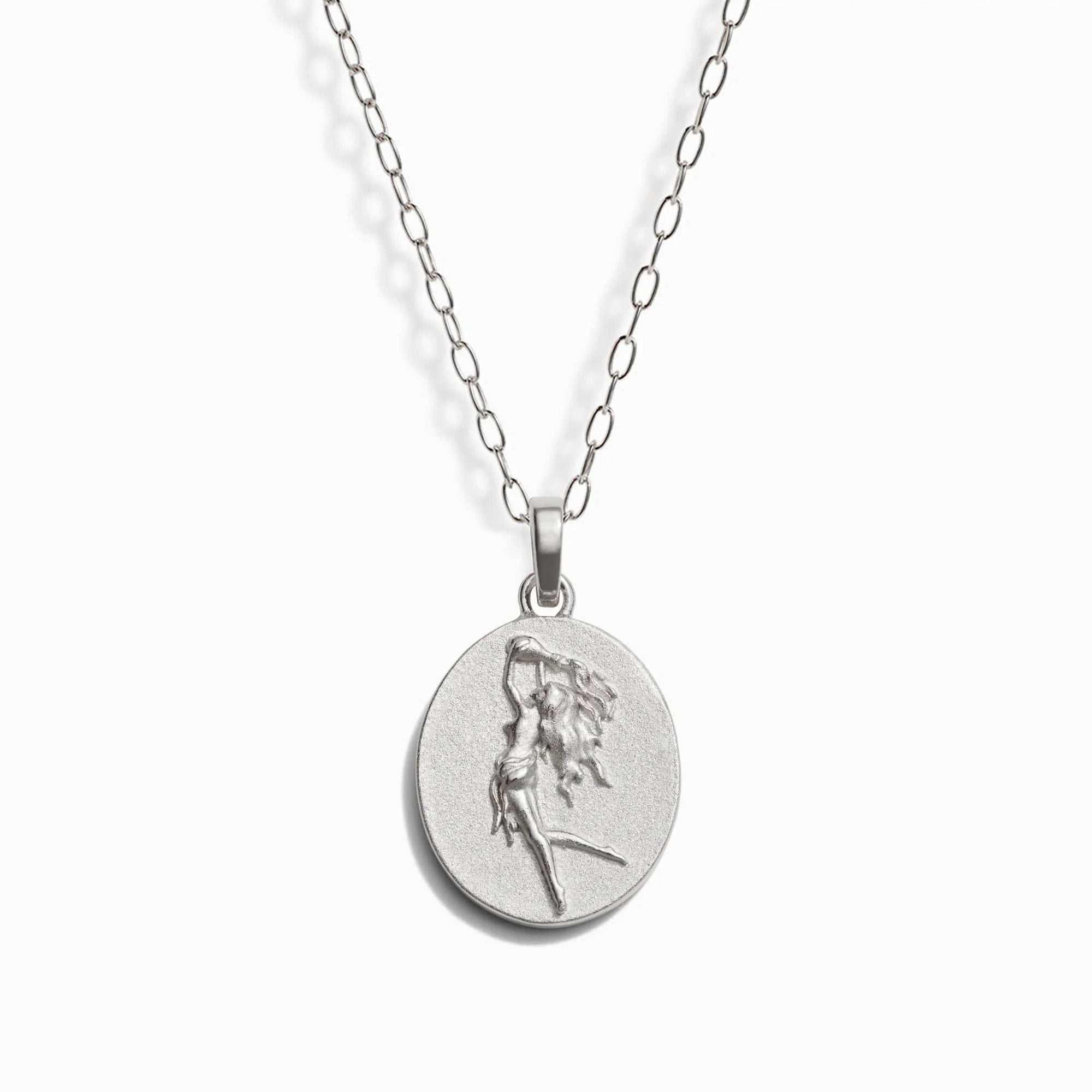 Awe Inspired - Zodiac Goddess Pendant + Mini Paperclip Chain -