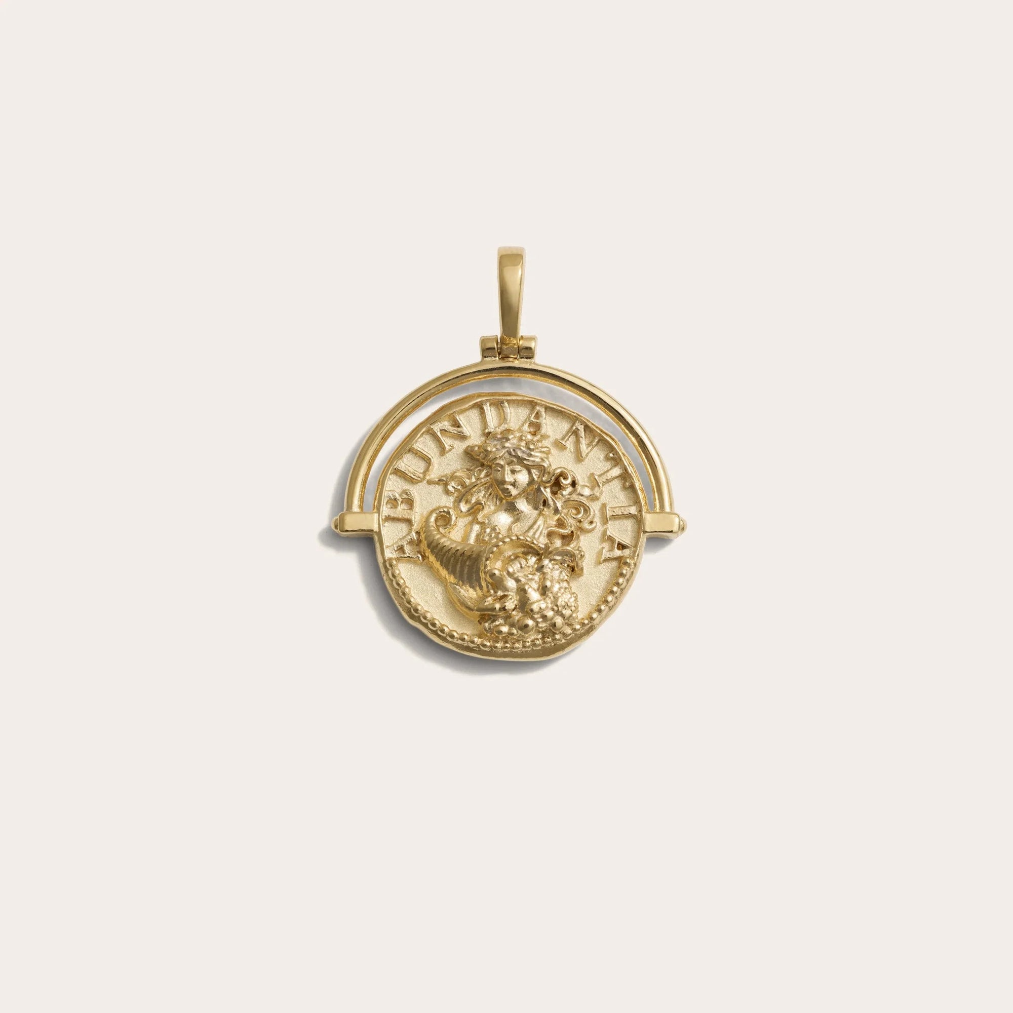 Awe Inspired - Abundantia Pendant - 14K Yellow Gold Vermeil