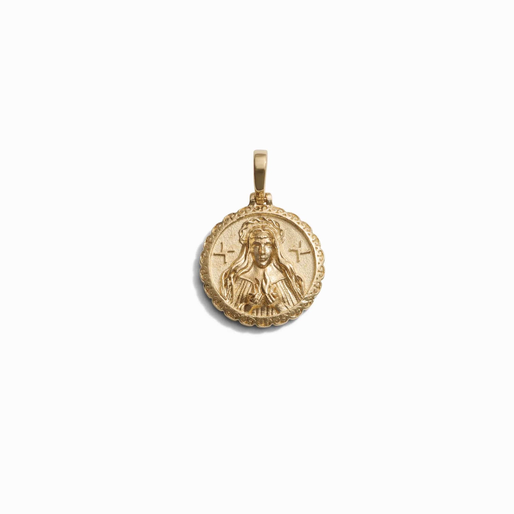 Awe Inspired - Mini Brigid Pendant - 14K Yellow Gold Vermeil Mini