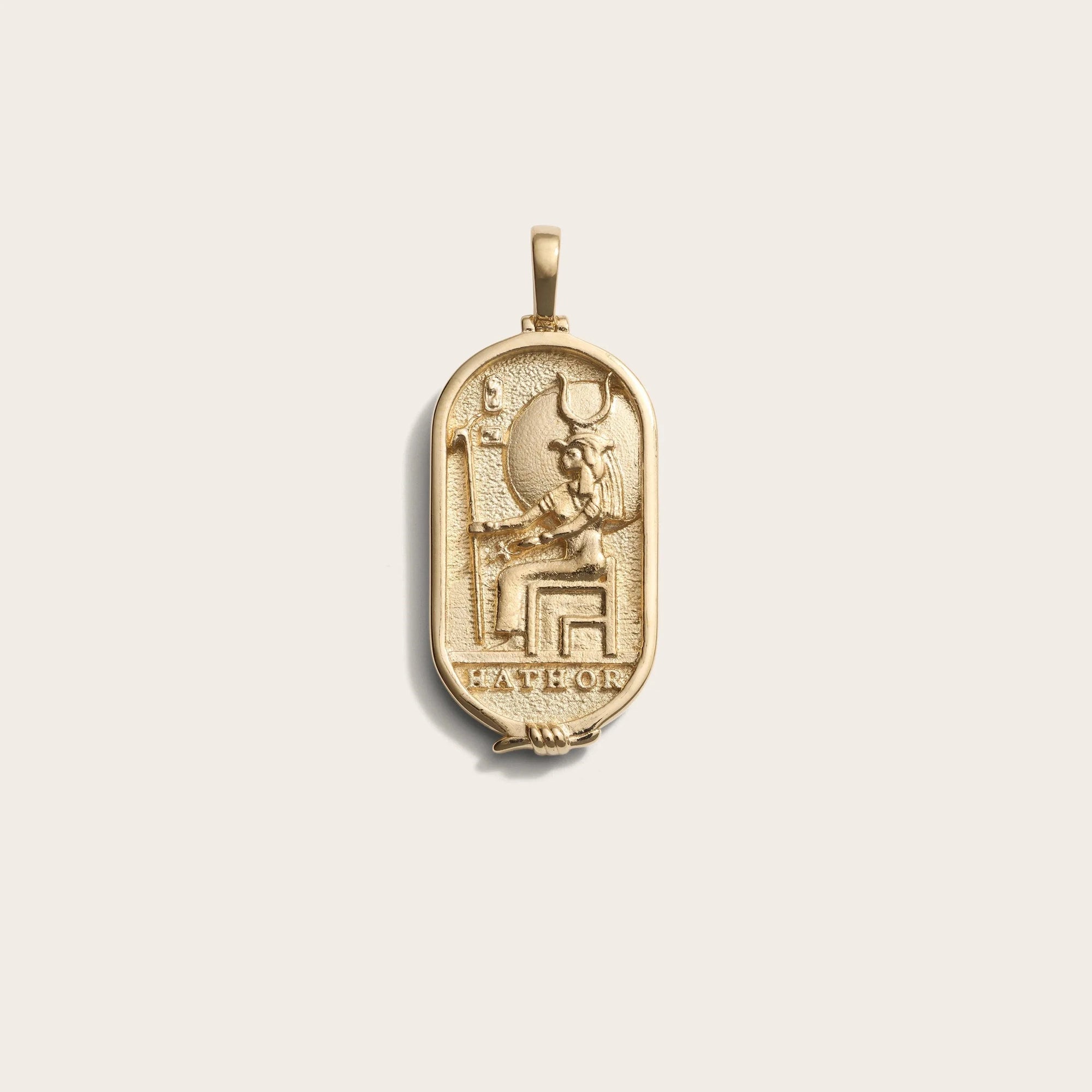 Awe Inspired - Hathor Tablet - 14K Yellow Gold Vermeil Standard