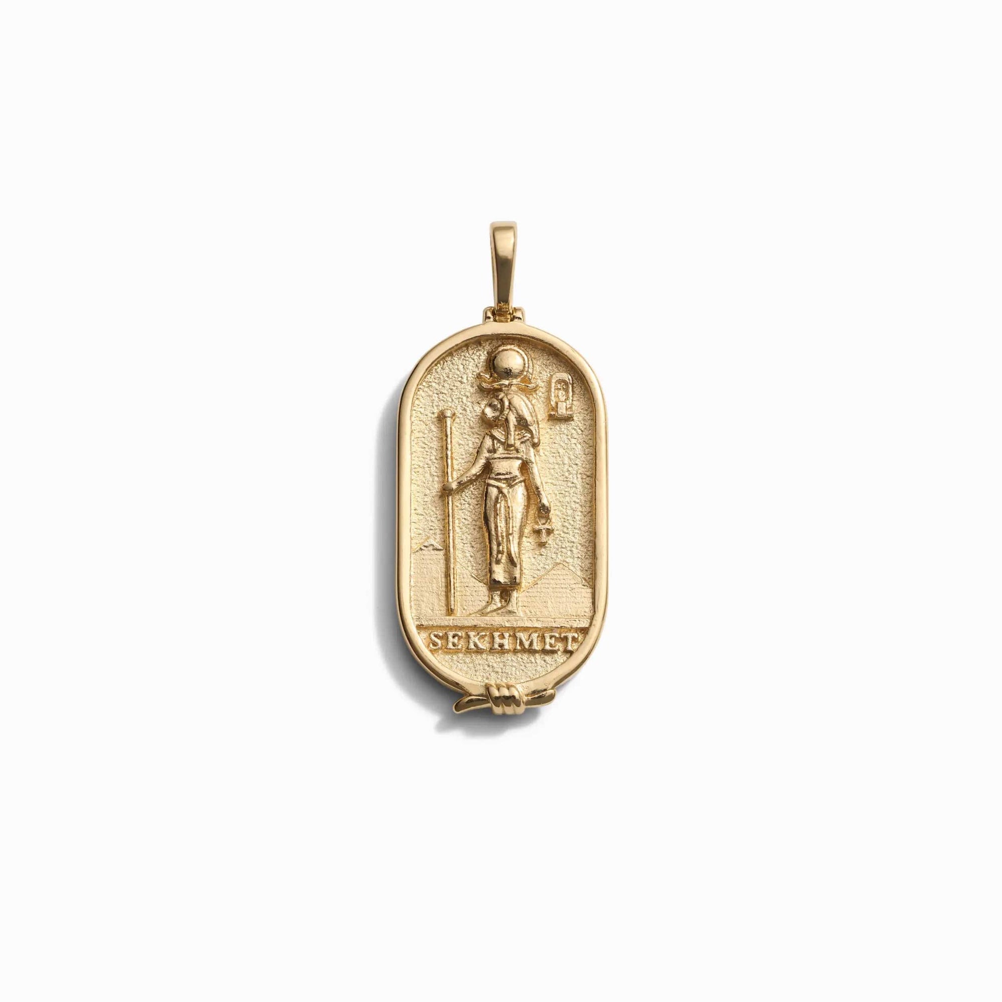 Awe Inspired - Sekhmet Tablet - 14K Yellow Gold Vermeil Standard