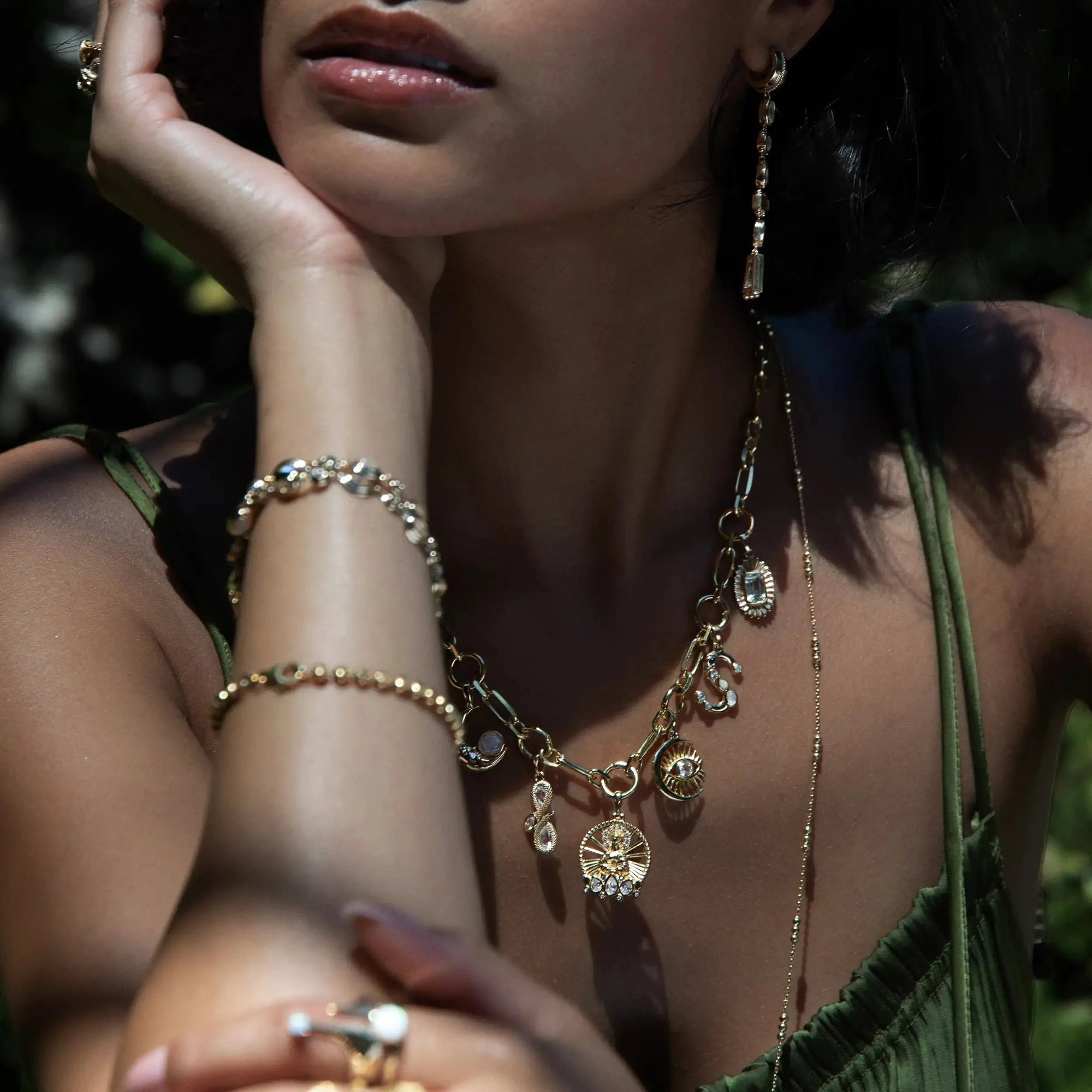 Awe Inspired - Lady Buddha Pendant -
