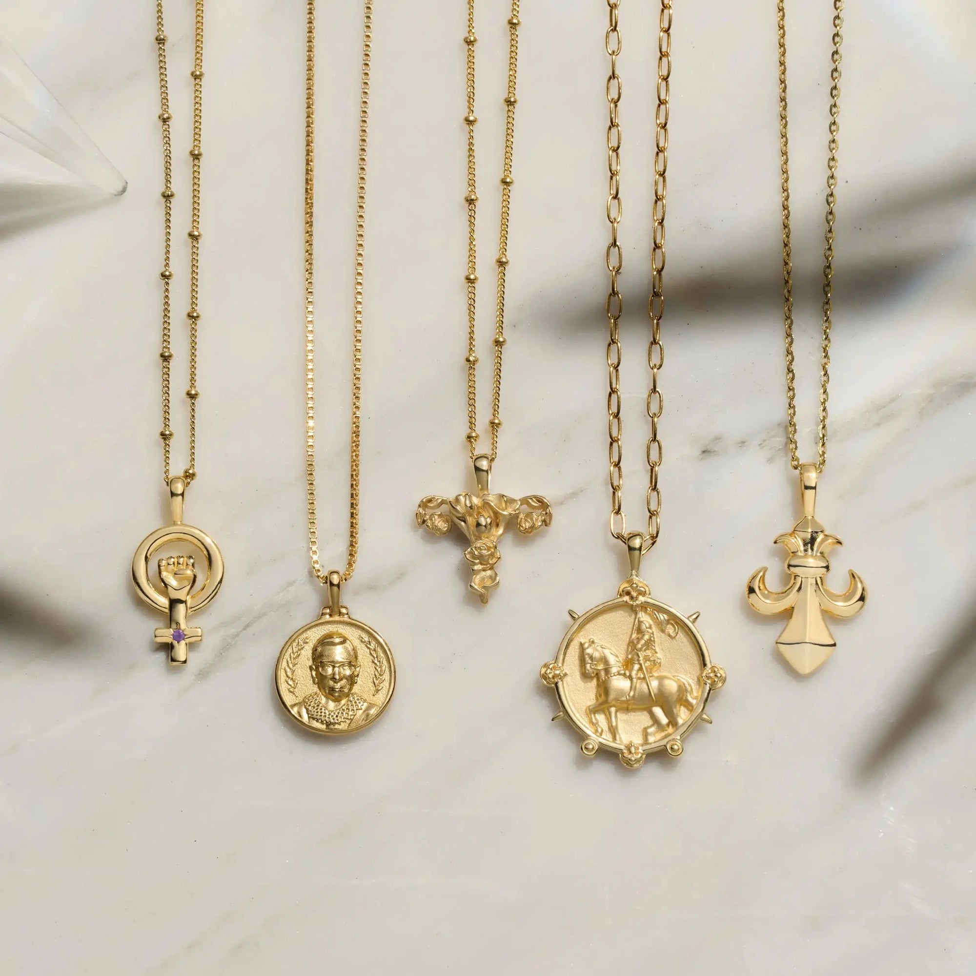 Awe Inspired - Mini Ruth Bader Ginsburg Pendant -