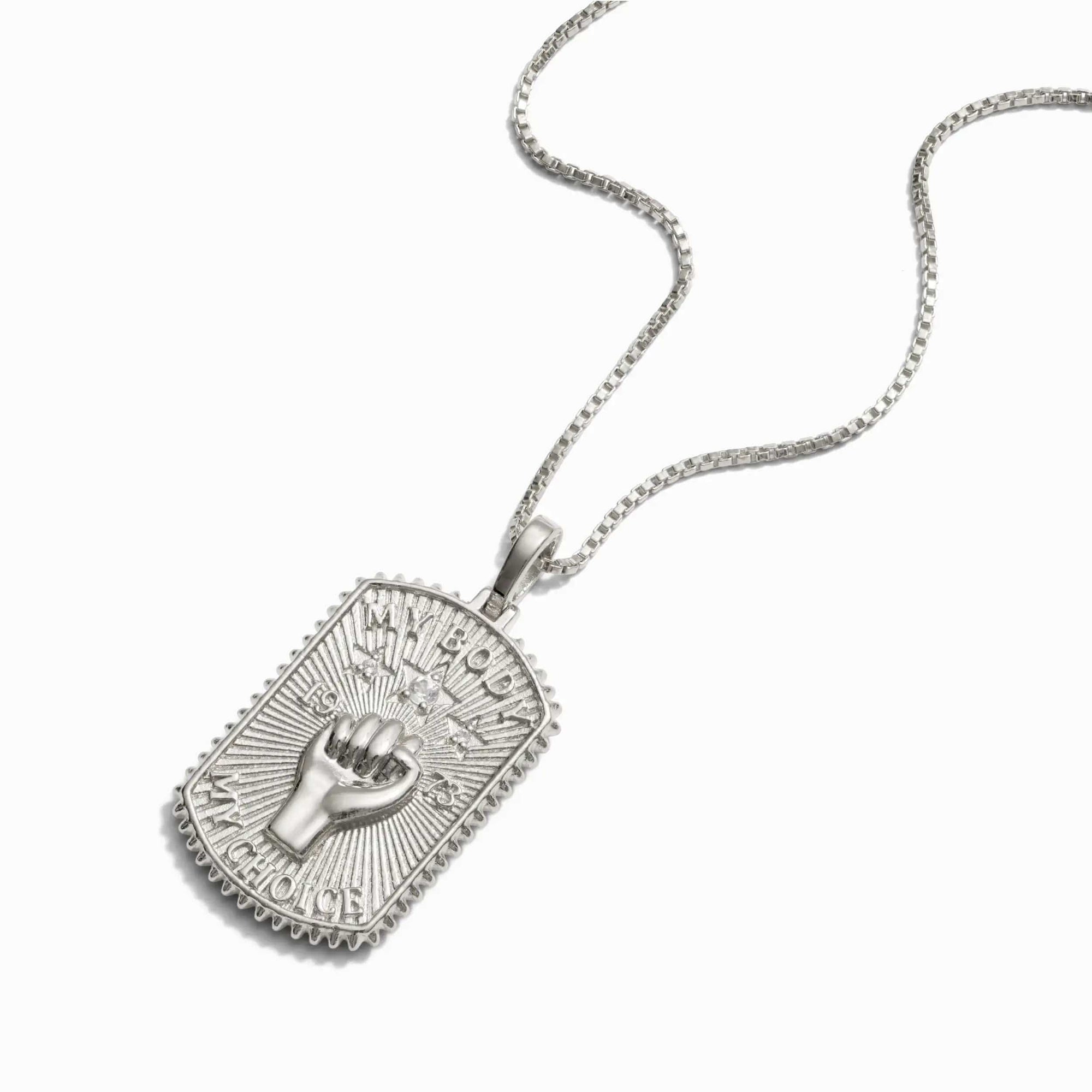 Awe Inspired - Pro Roe Dog Tag -