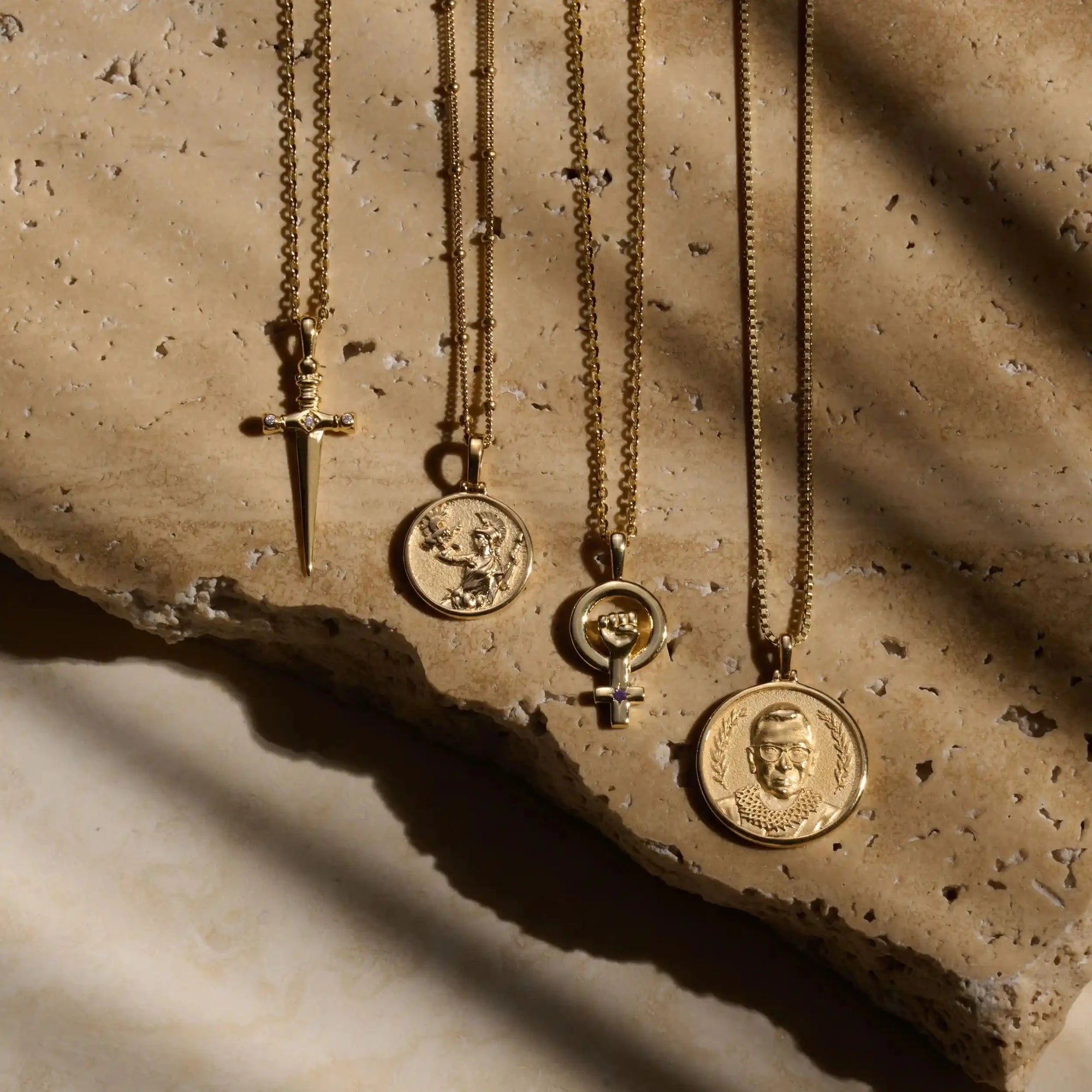 Awe Inspired - Ruth Bader Ginsburg Pendant -