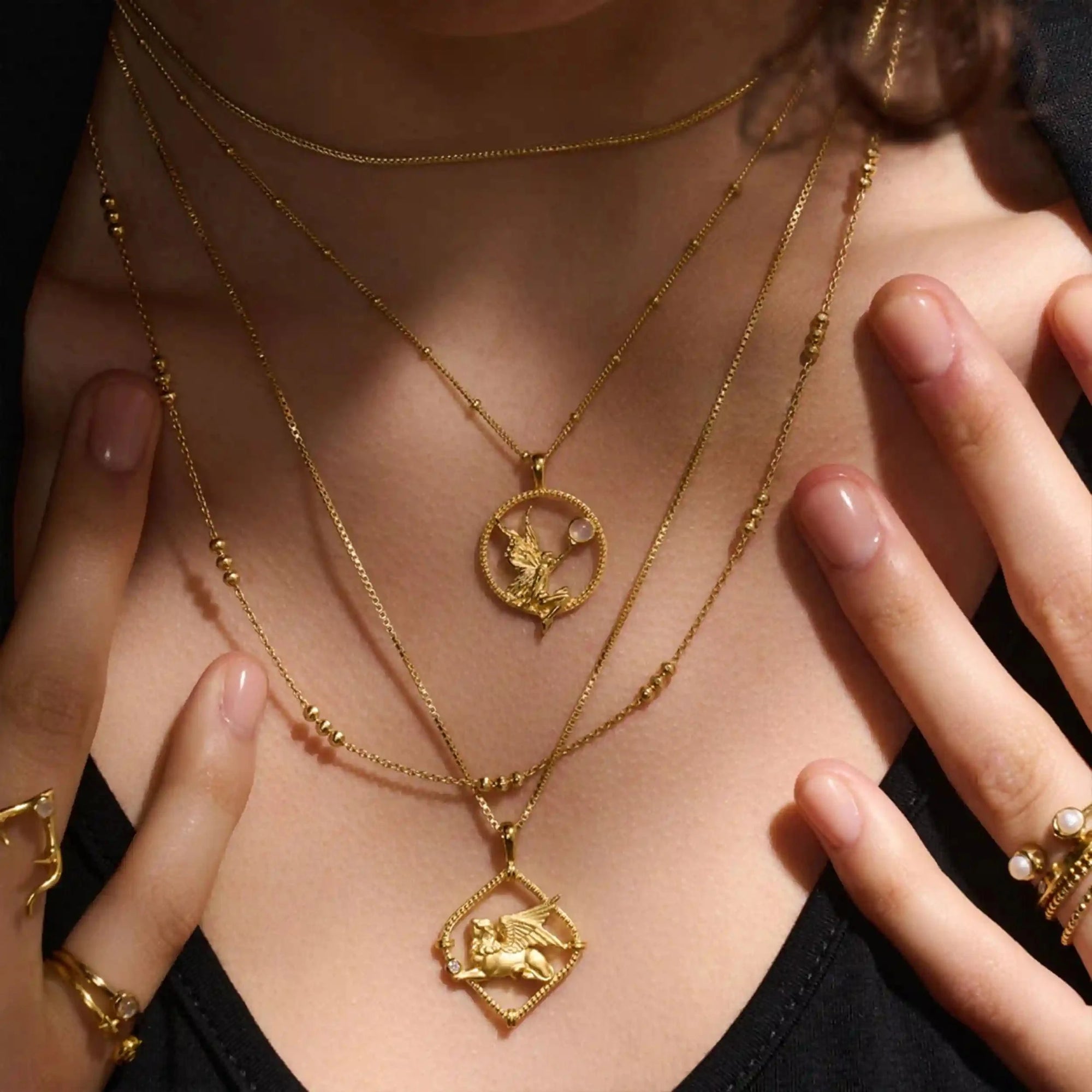 Awe Inspired - Sphinx Pendant -