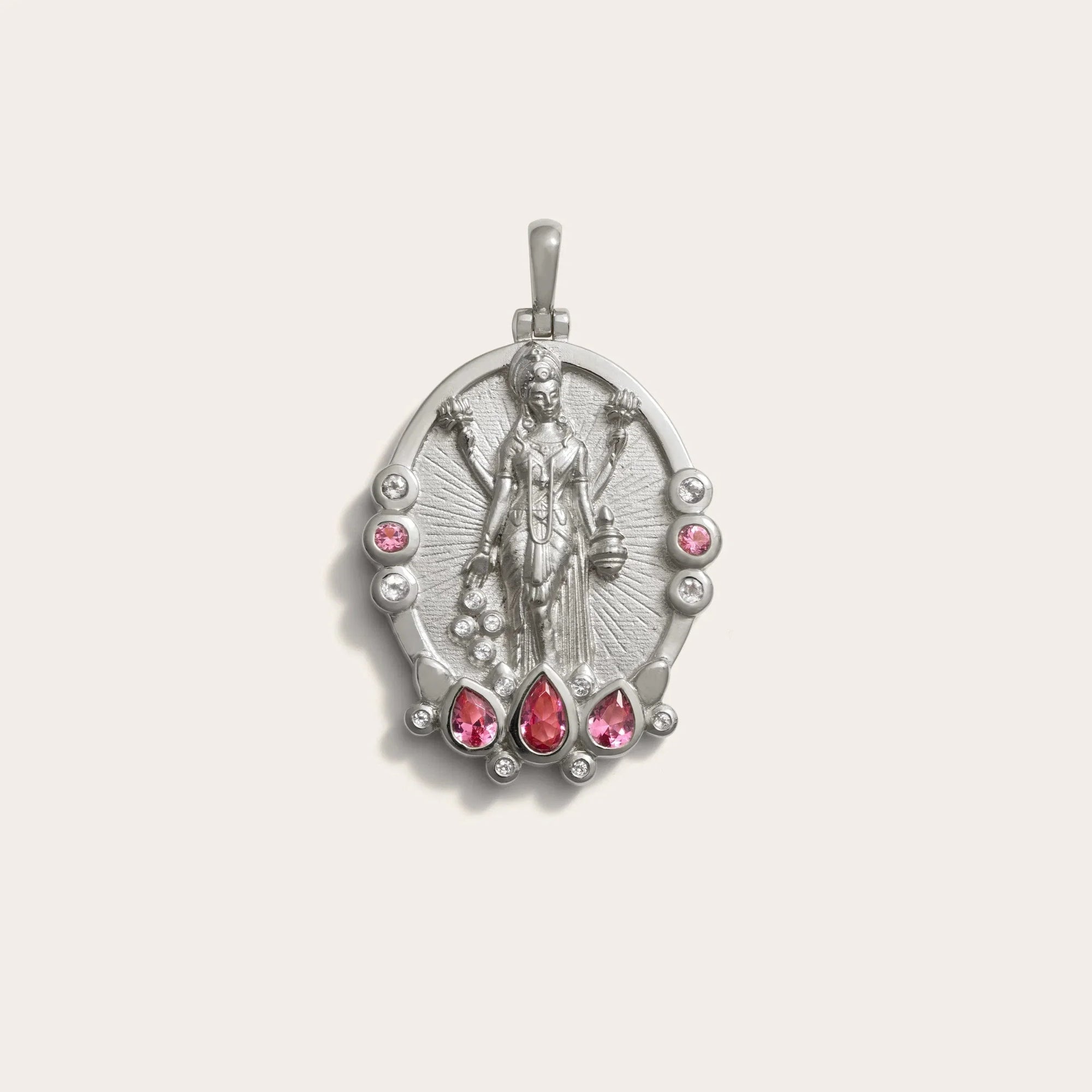 Awe Inspired - Lakshmi Pendant - 925 Sterling Silver