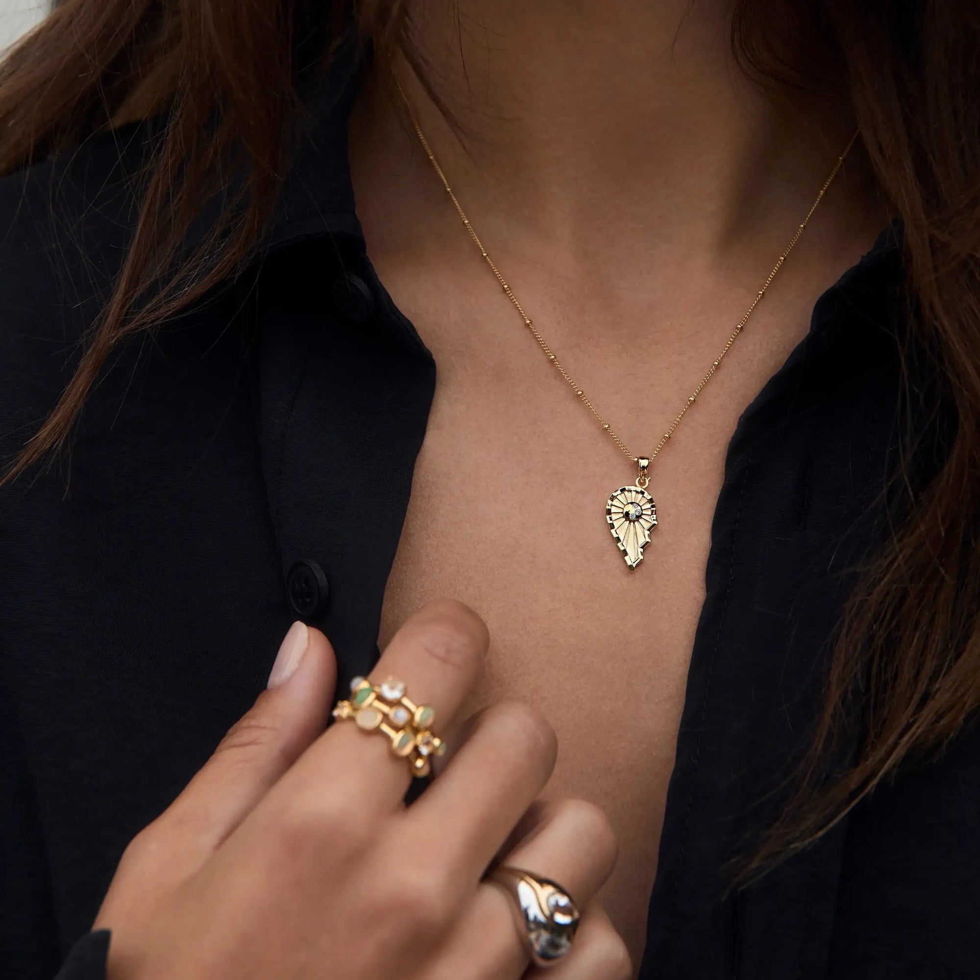 Awe Inspired - Sun & Moon Friendship Amulets -