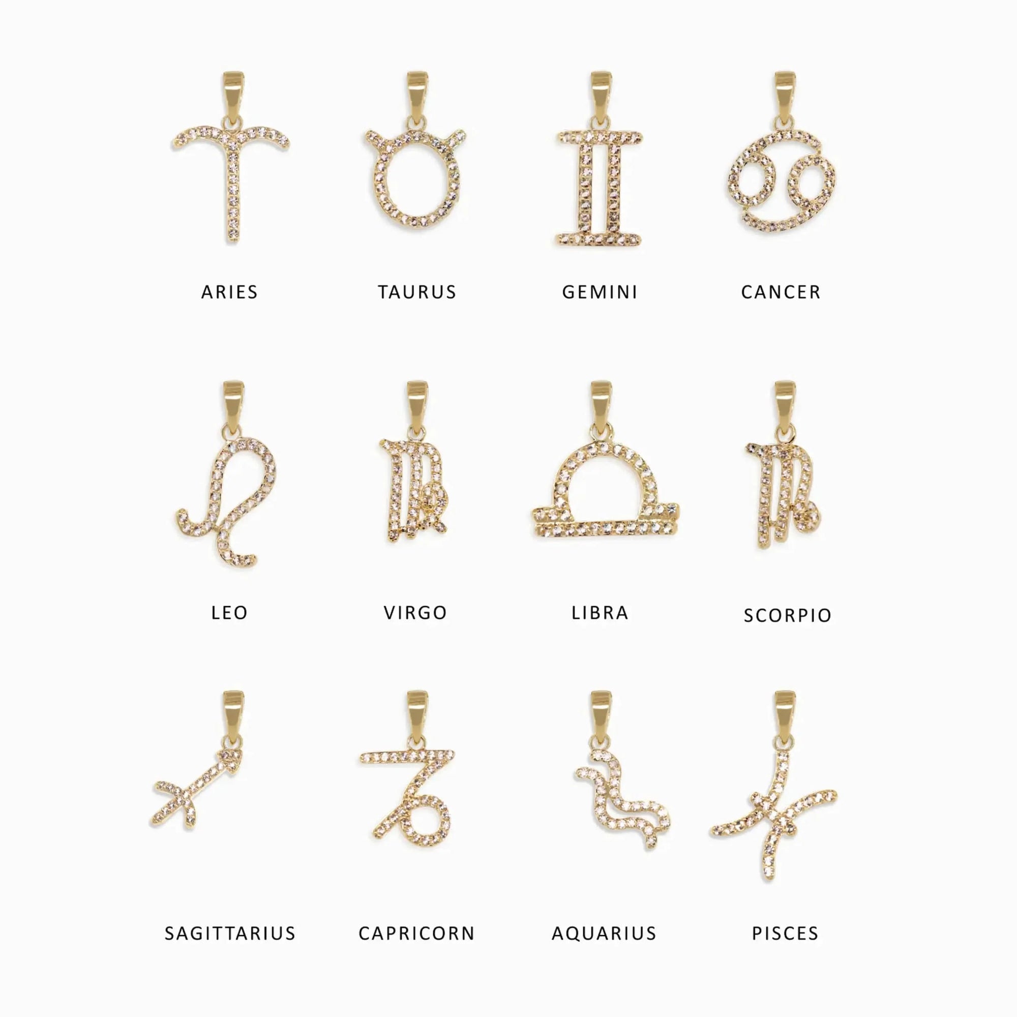 Awe Inspired - Zodiac Gemstone Amulet -