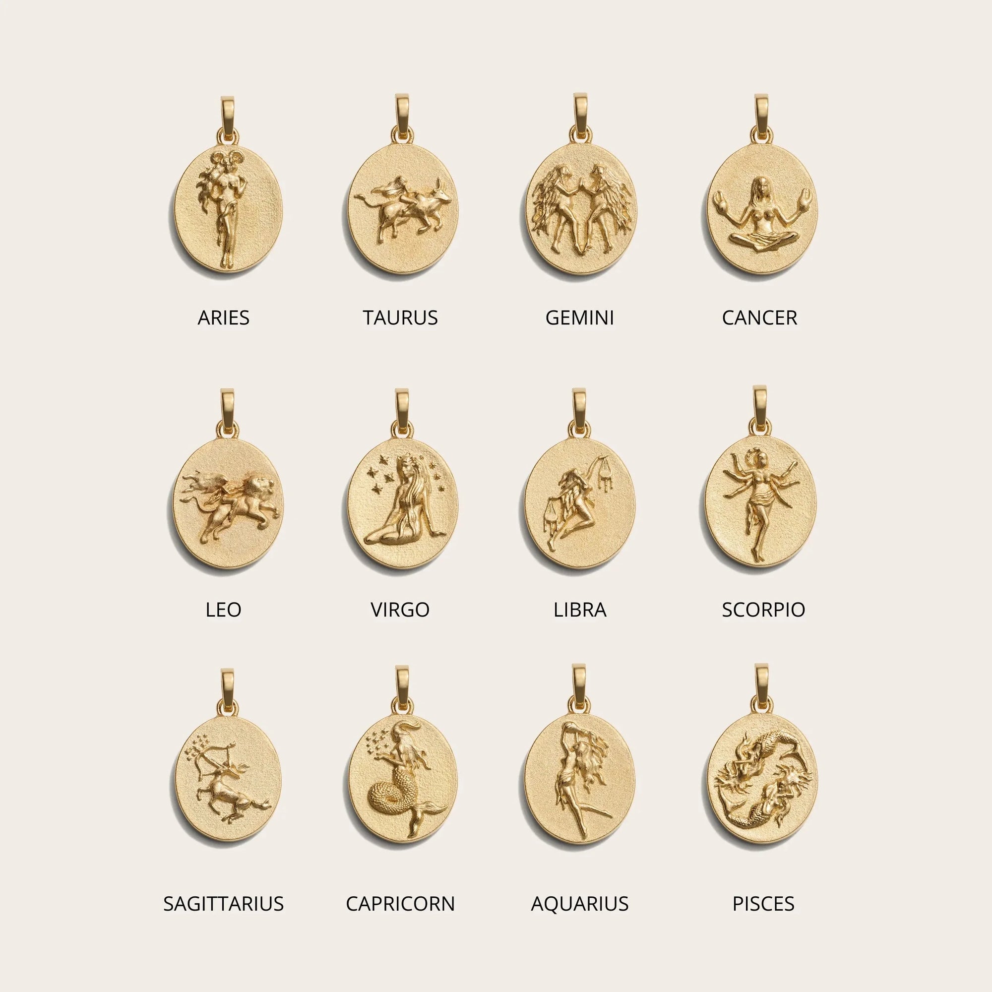 Awe Inspired - Zodiac Goddess Necklace -