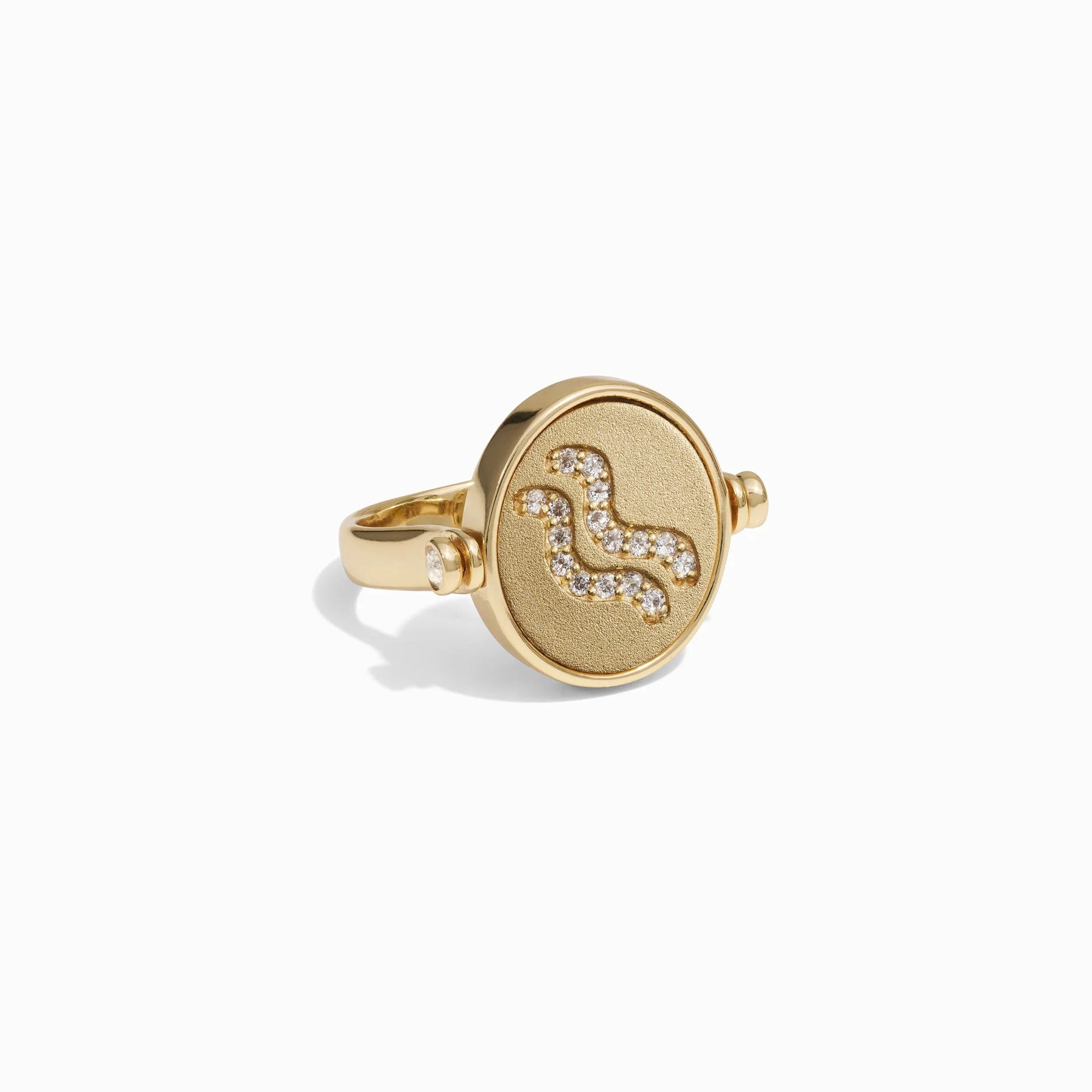 Awe Inspired - Aquarius & Air Flip Ring -