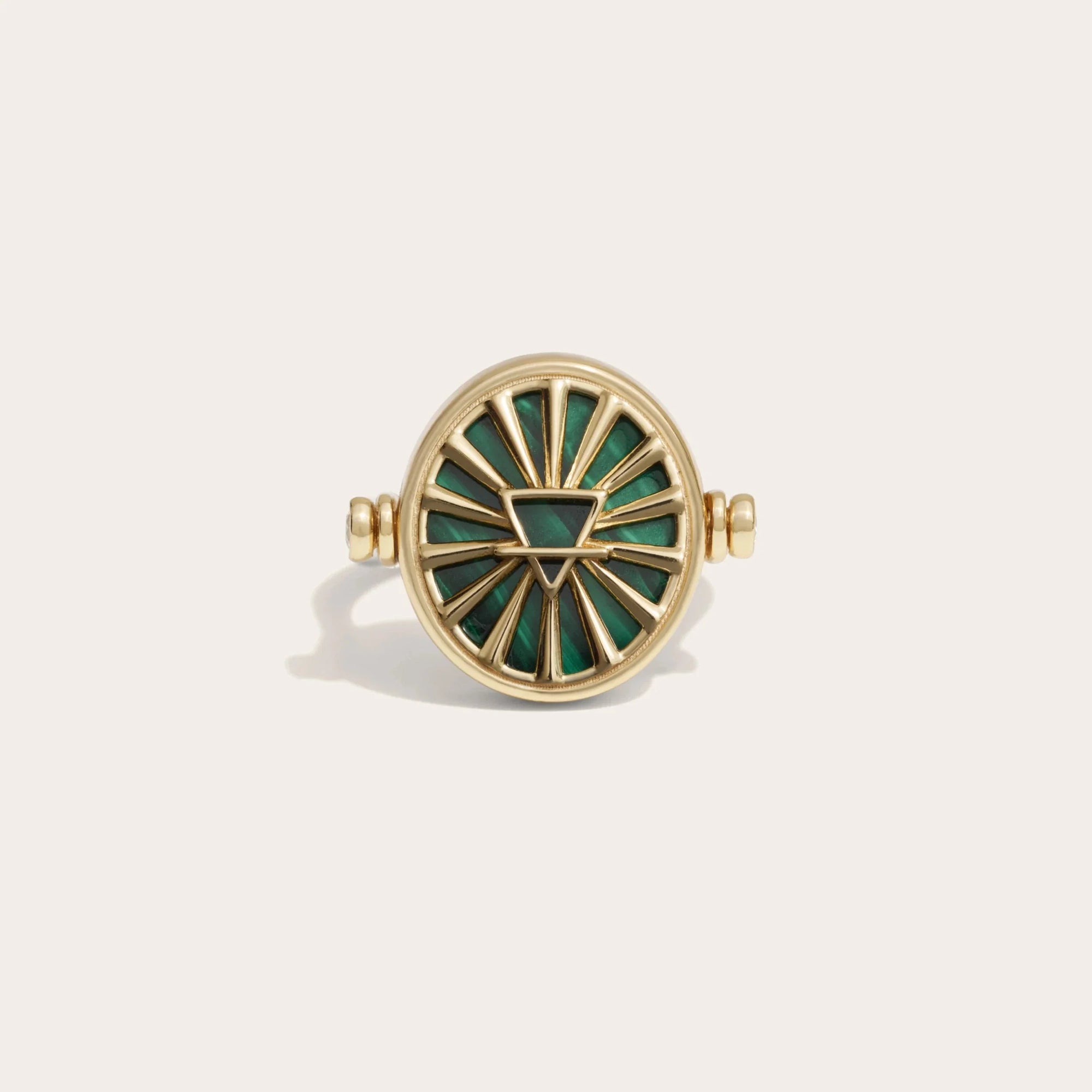 Awe Inspired - Capricorn & Earth Flip Ring -