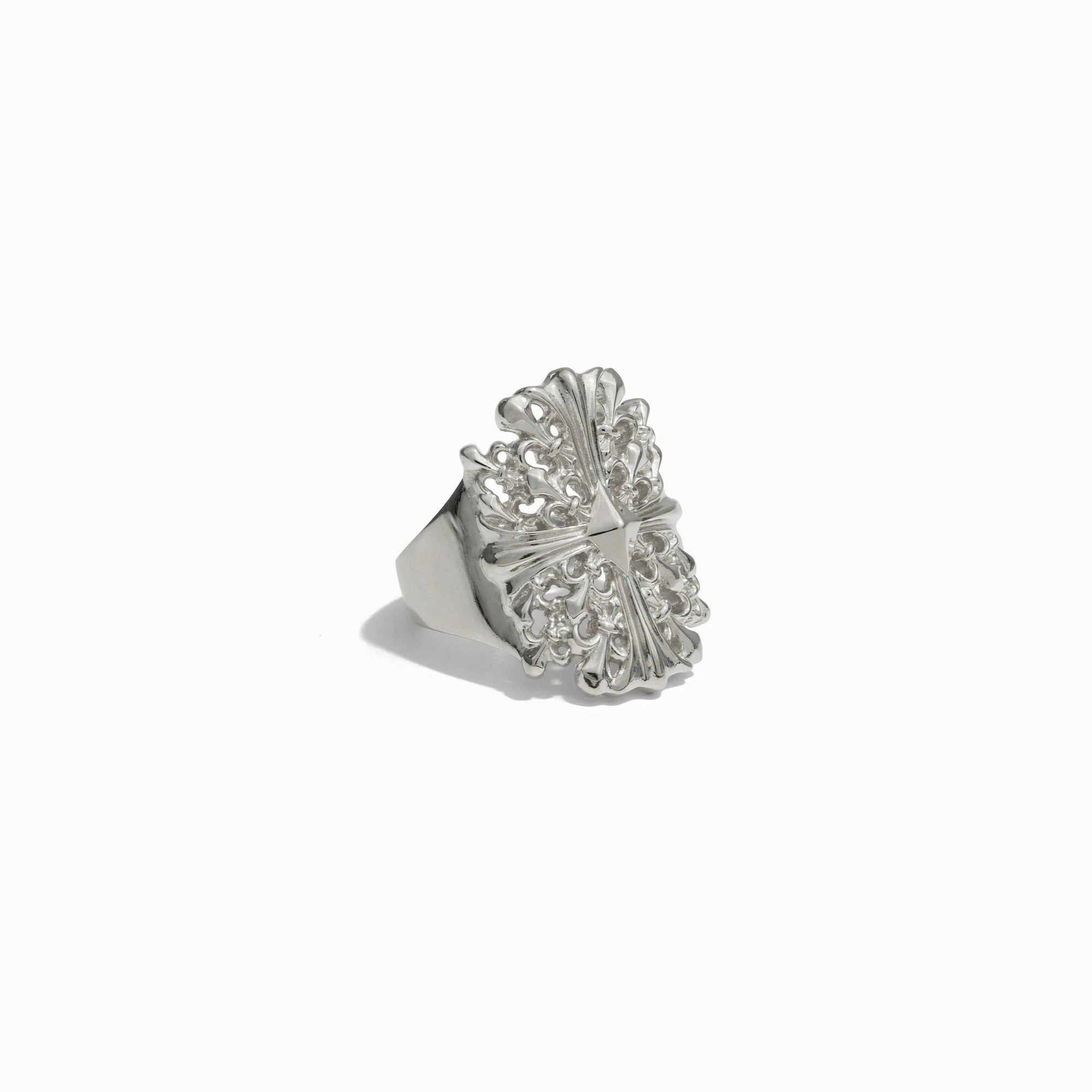 Awe Inspired - Cross Shield Ring -