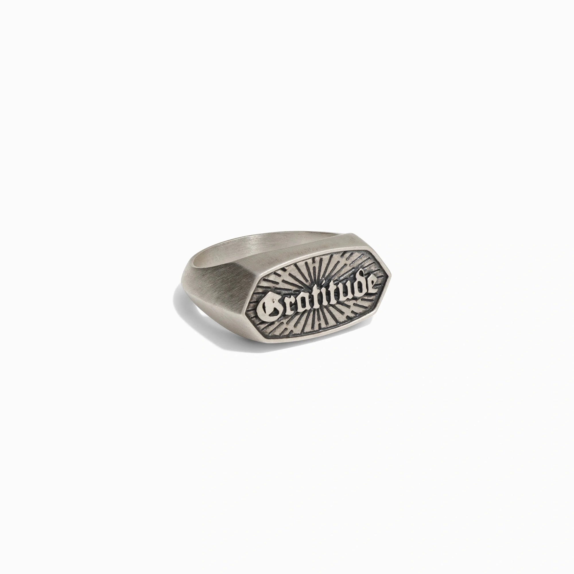 Awe Inspired - Gratitude Affirmation Ring -