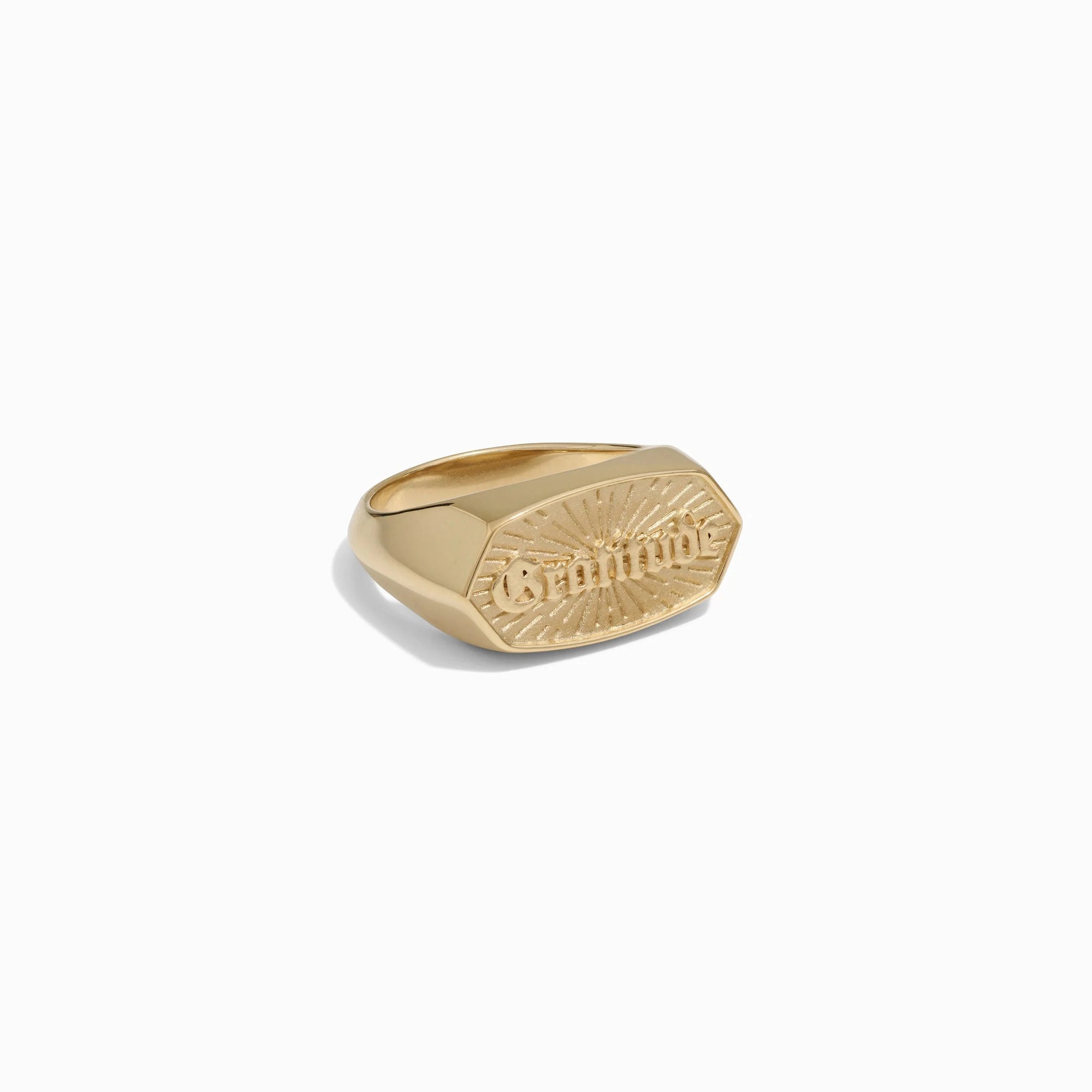 Awe Inspired - Gratitude Affirmation Ring -