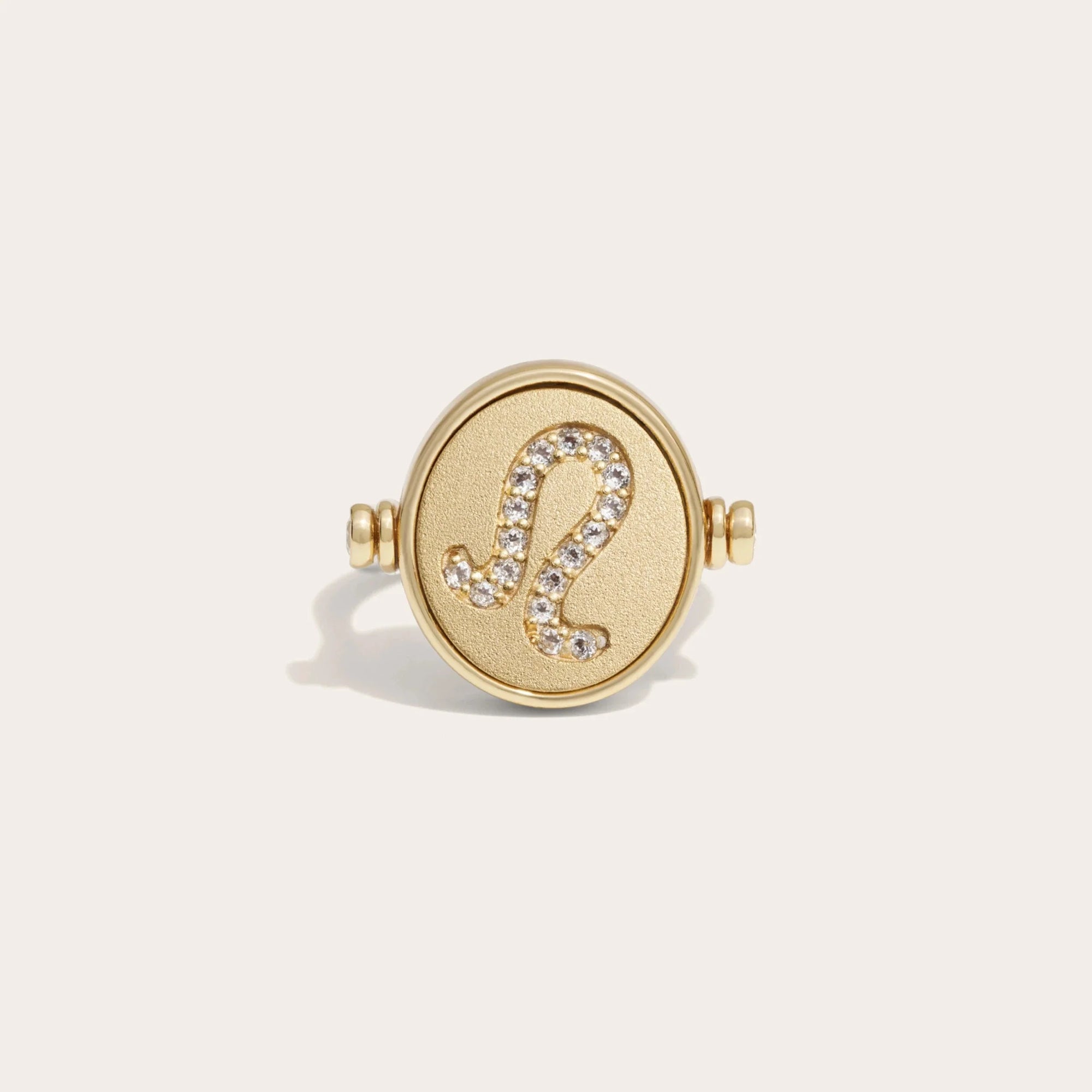 Awe Inspired - Leo &amp; Fire Flip Ring -