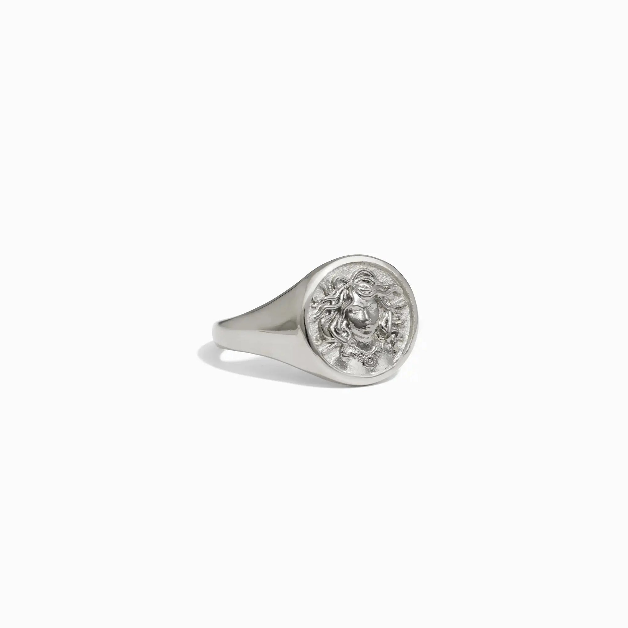 Awe Inspired - Men's Medusa Signet Ring -